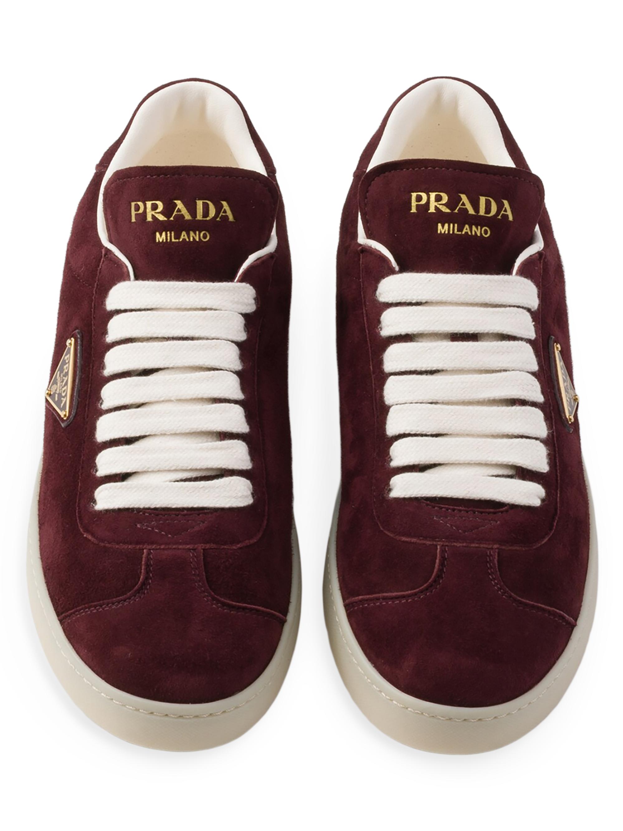 靴 Archive PRADA suede centerzip sneaker 靴 Archive PRADA suede centerzip sneaker Prada Suede
