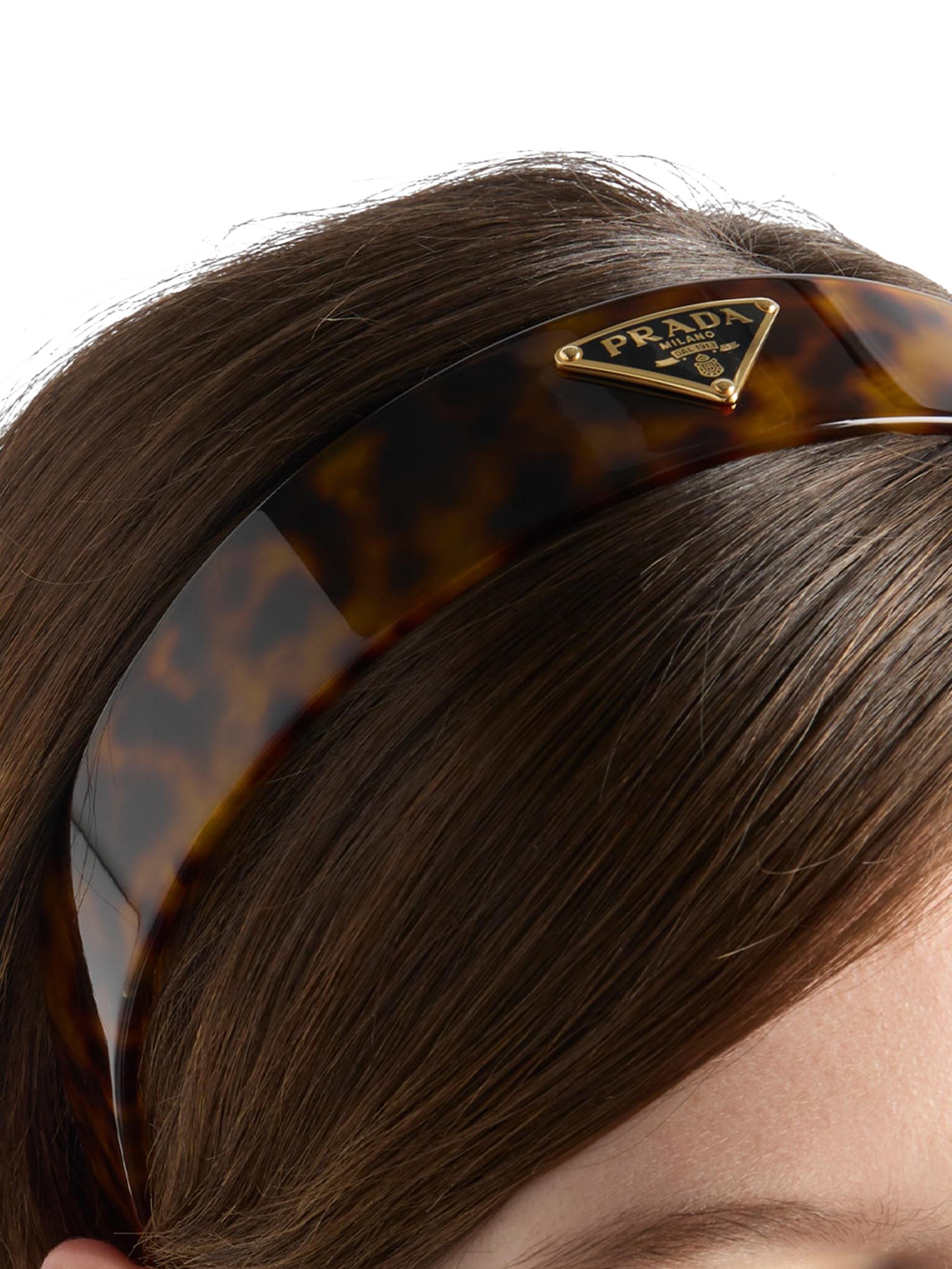 PRADA クリスタルヘアバンド Prada Plexiglas Headband | Saks Fifth Avenue
