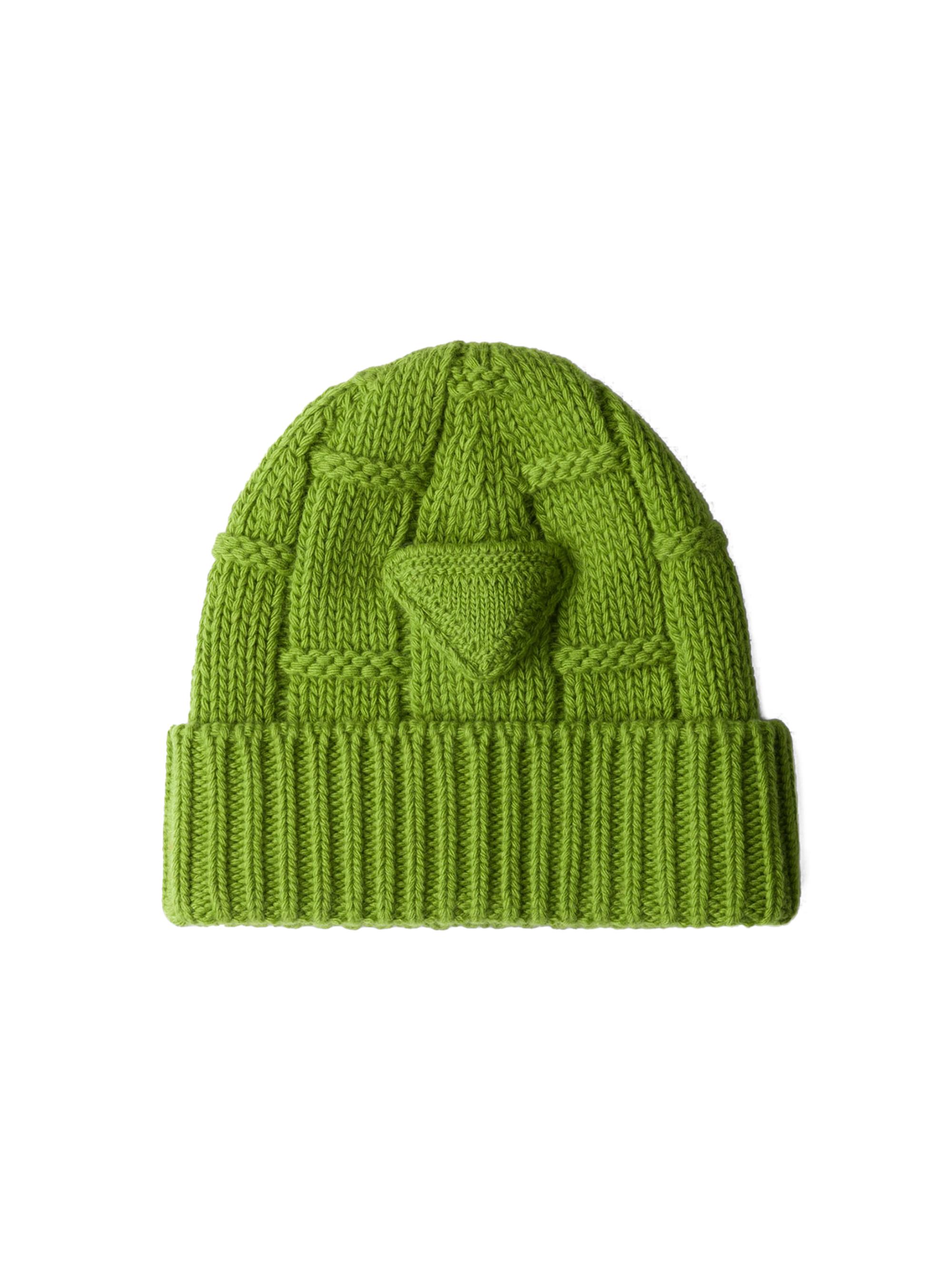Prada Men's Cashmere Beanie - Green