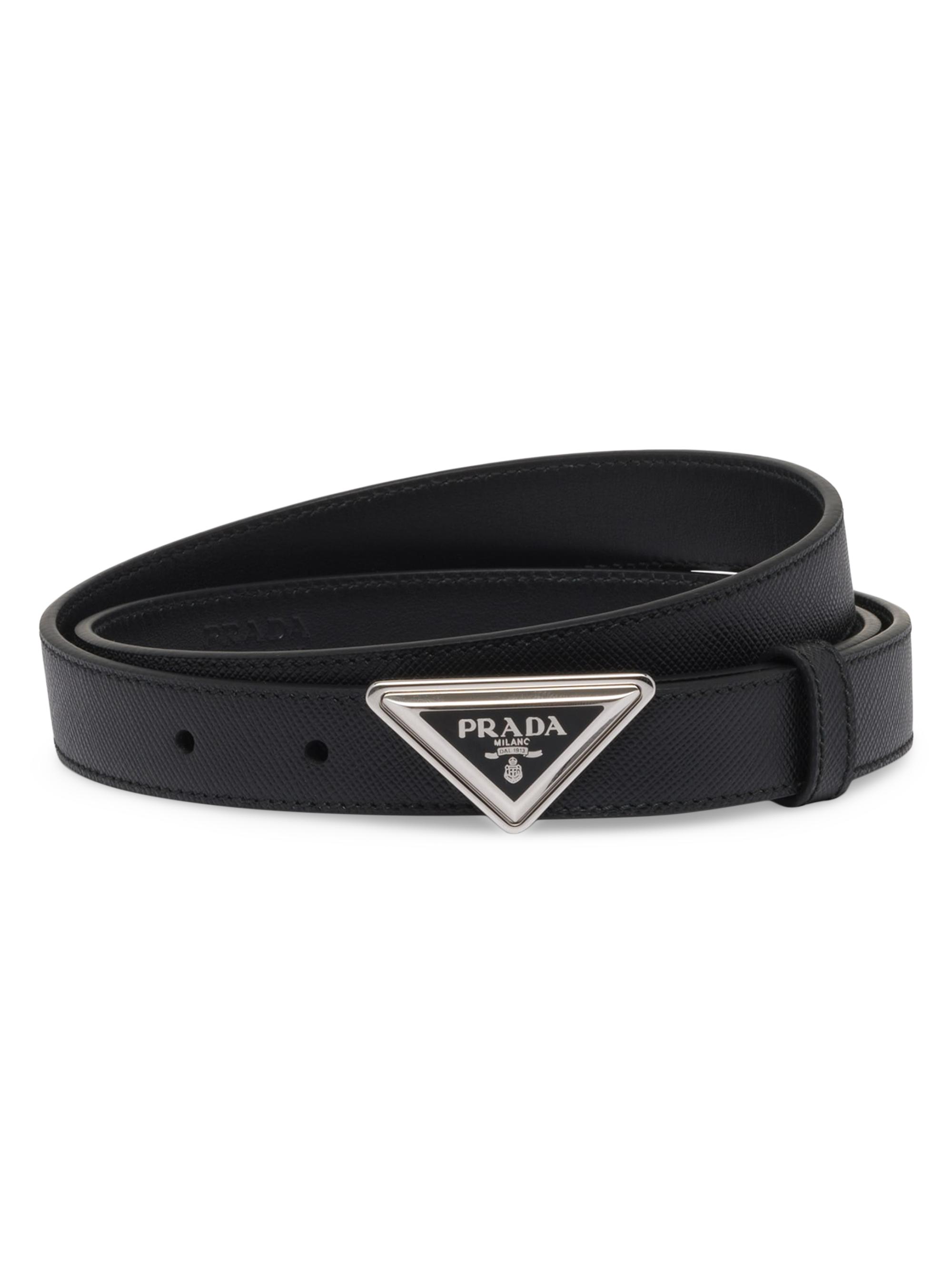 Prada Patent Leather Belt | Saks Fifth Avenue