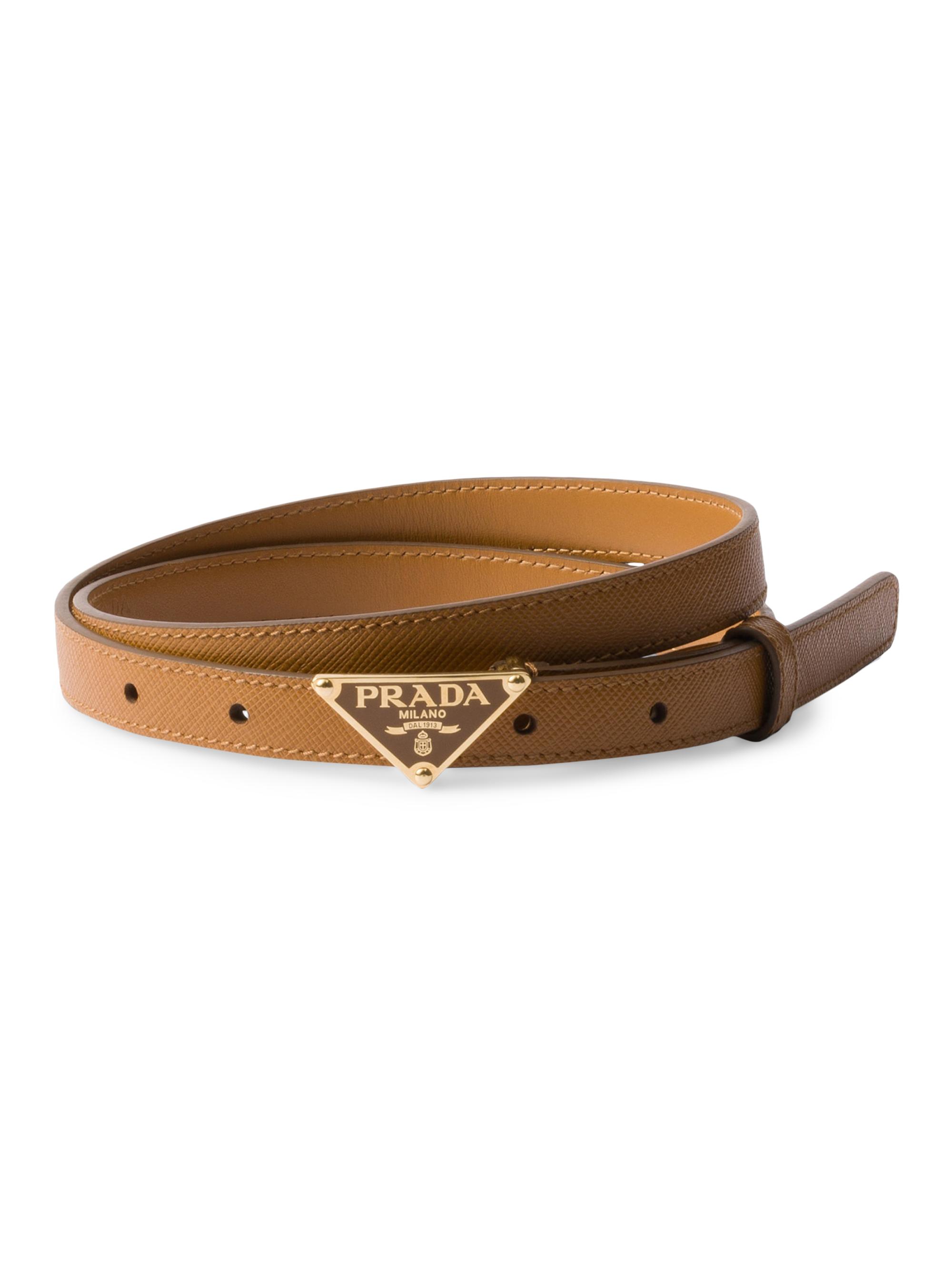 Prada Leather Belt | Saks Fifth Avenue