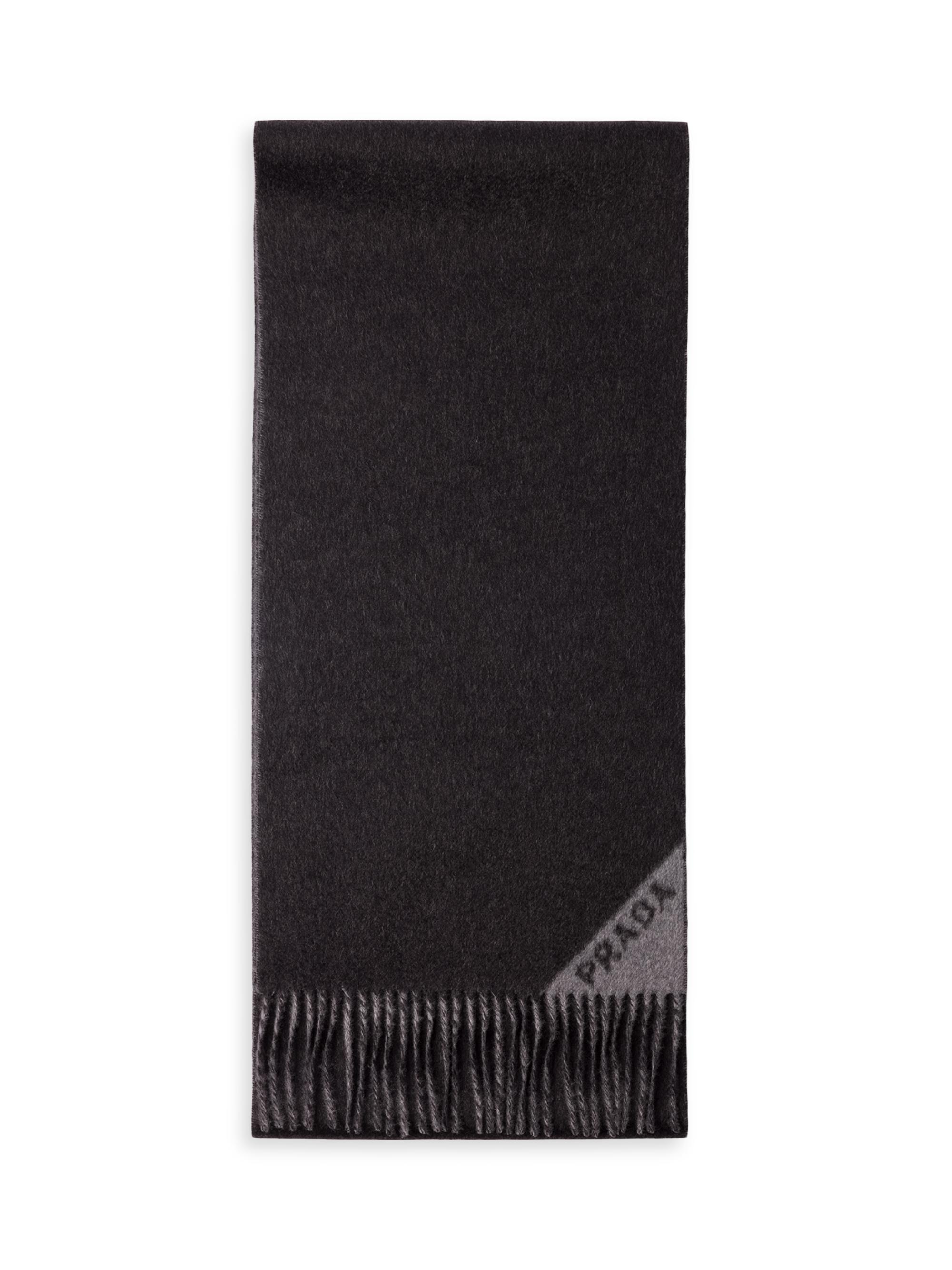 Prada Re-Nylon Gabardine And Wool Scarf | Saks Fifth Avenue