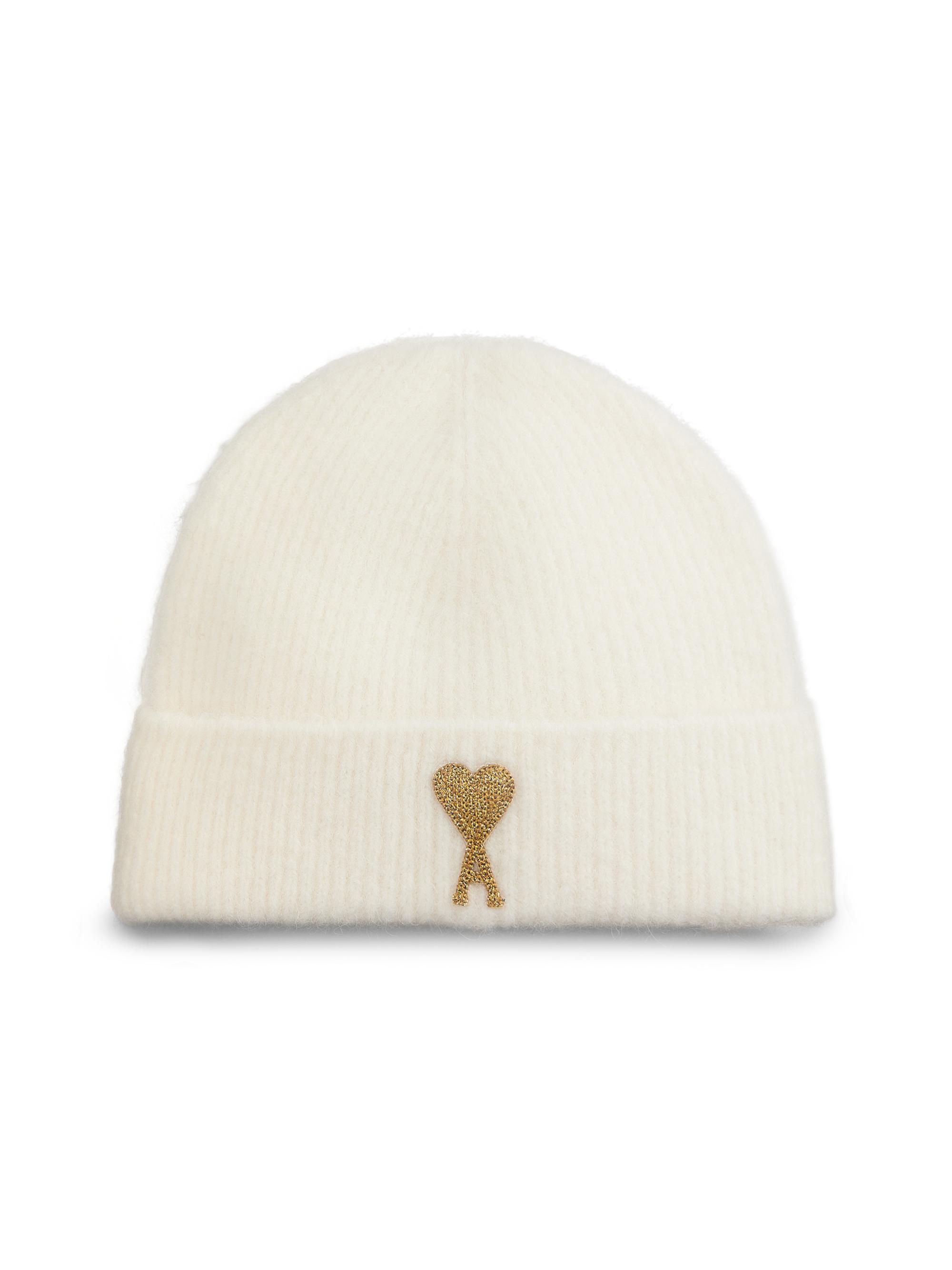 AMI Paris Logo Alpaca-Blend Knit Beanie | Saks Fifth Avenue