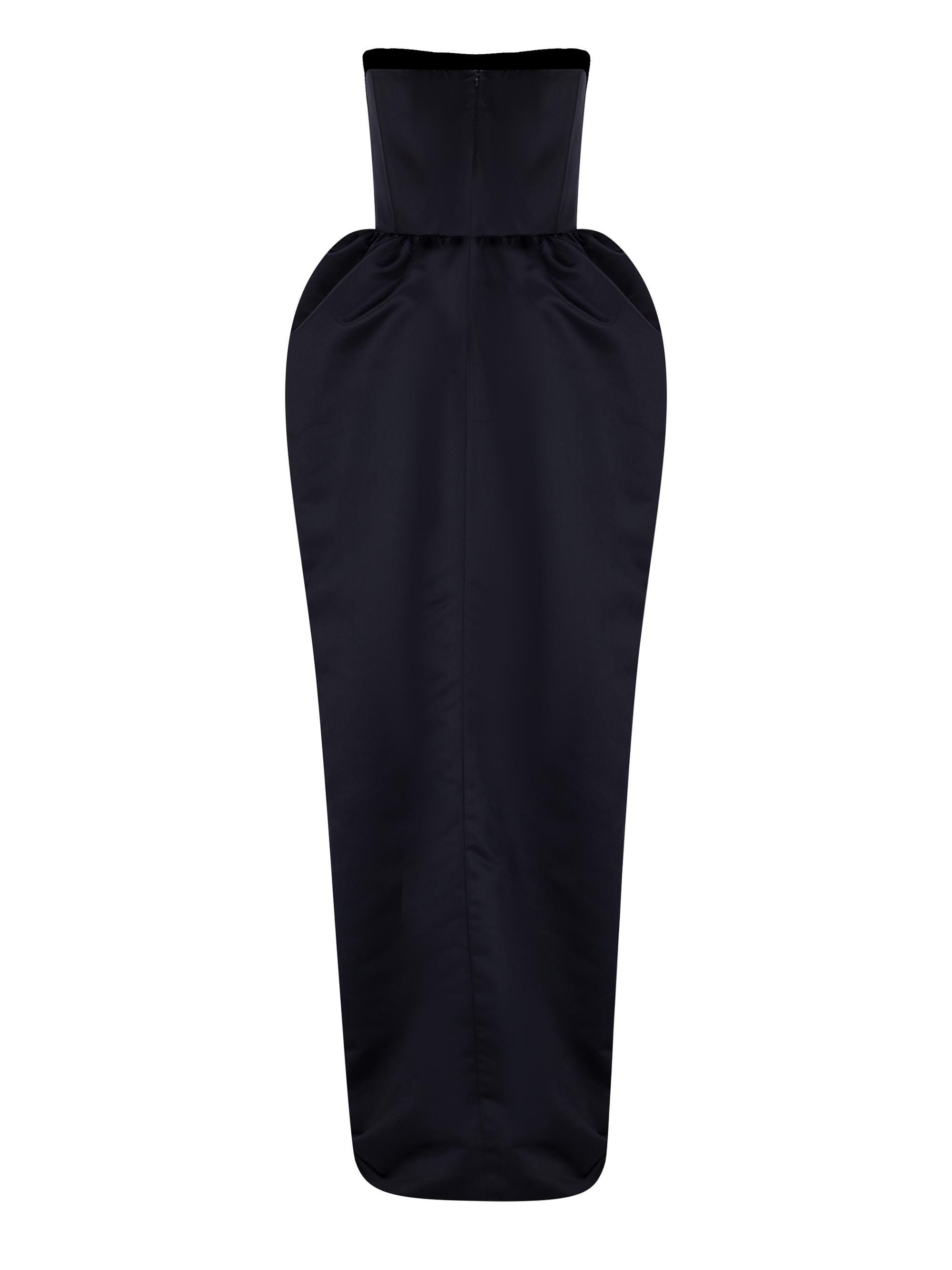 The New Arrivals Ilkyaz Ozel Psydae Silk Corset Gown | Saks Fifth