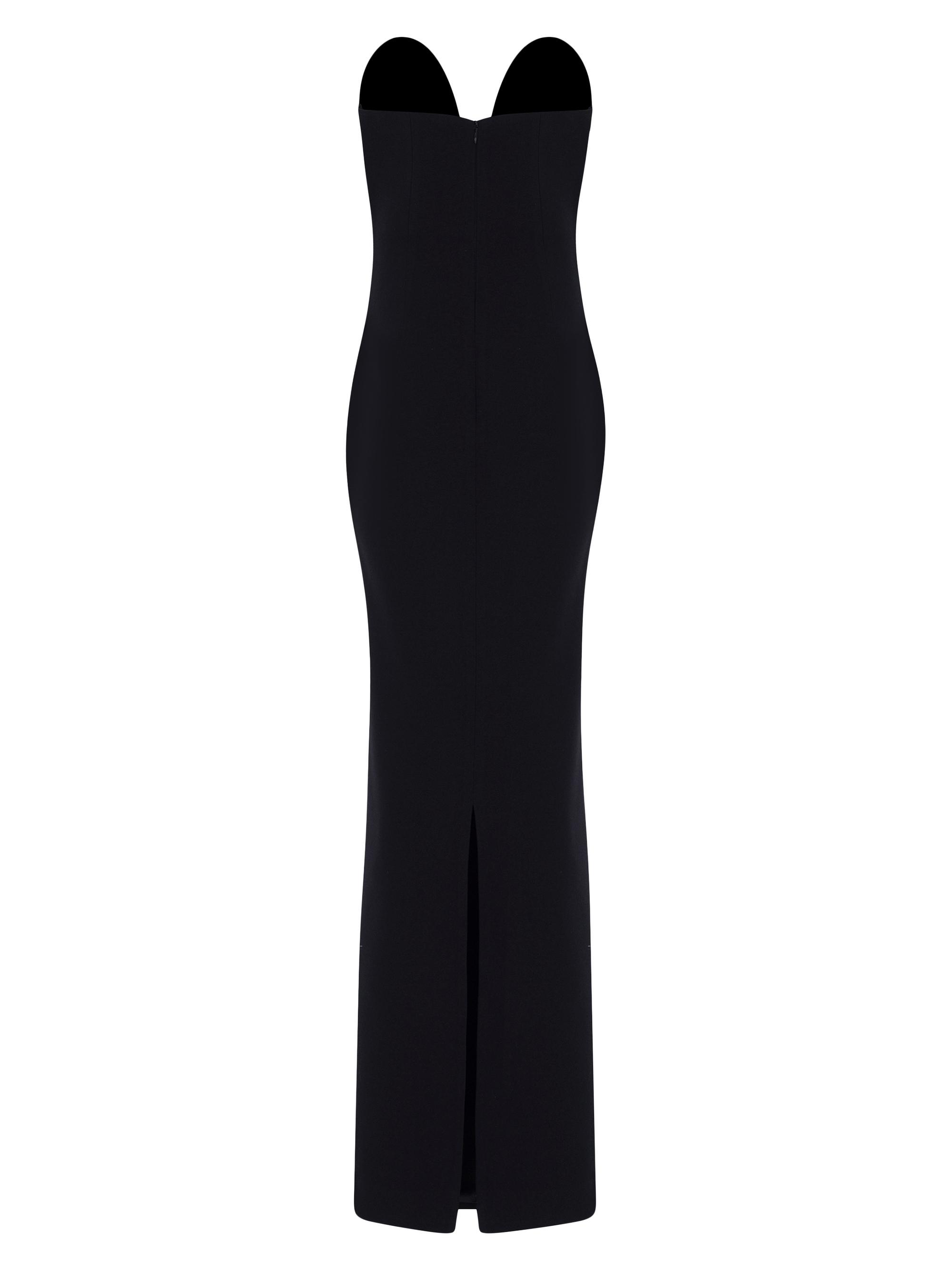The New Arrivals Ilkyaz Ozel Vera Strapless Column Gown | Saks