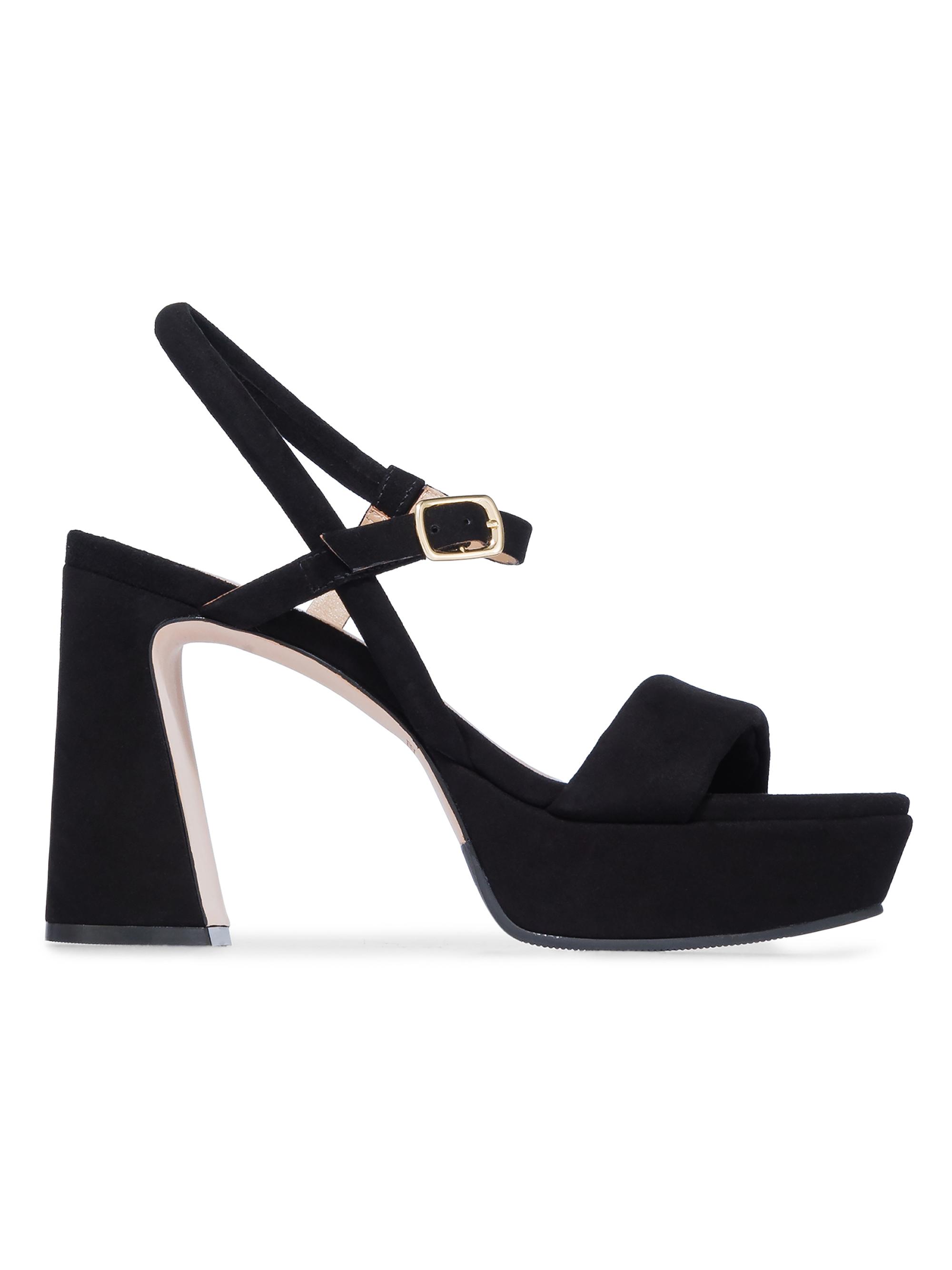 Bernardo Women's Ventura Suede Platform Sandals - Black