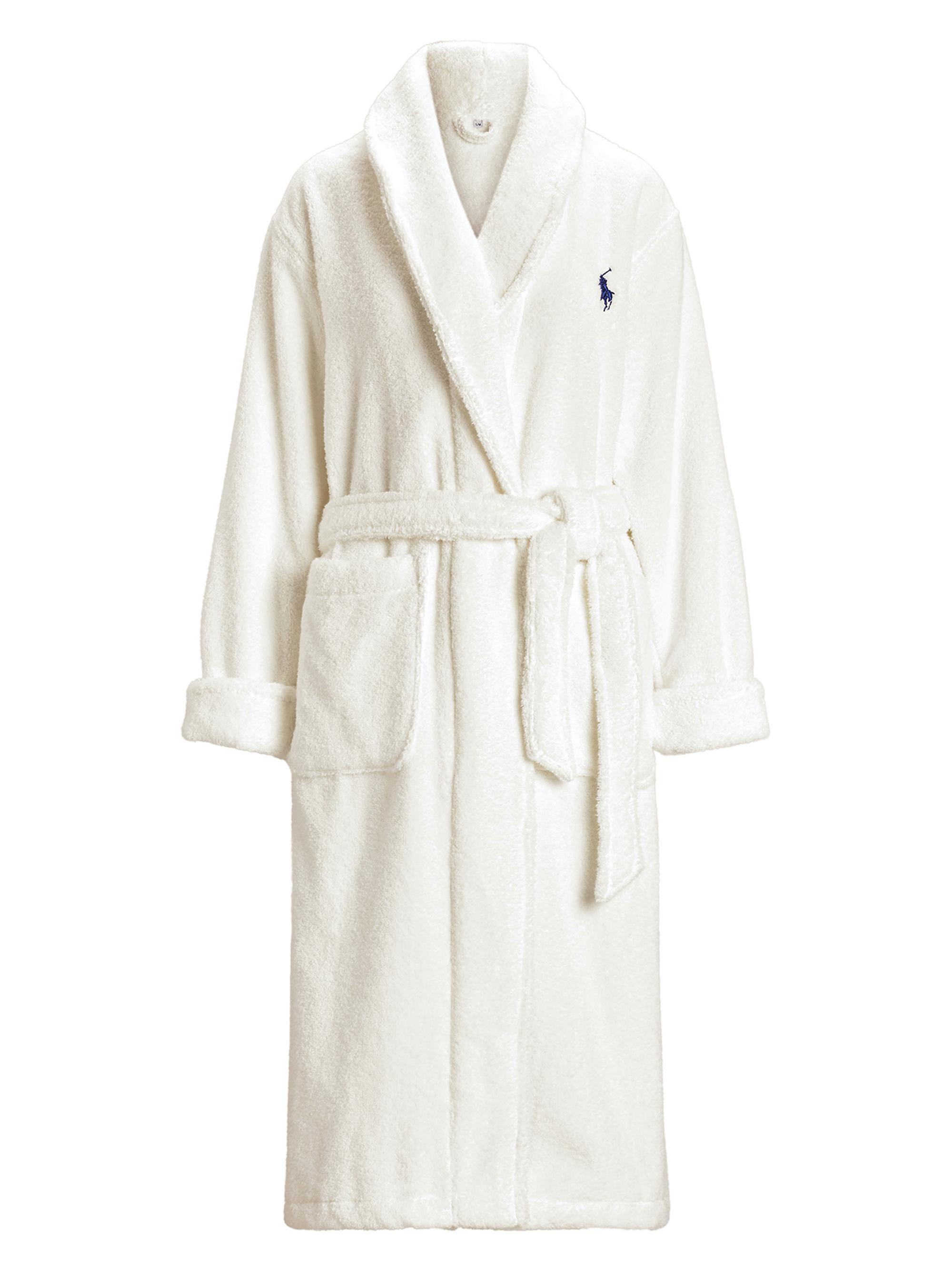 Polo Ralph Lauren Women's Cocoa Bear Cotton Bath Robe - Cocoa Bear