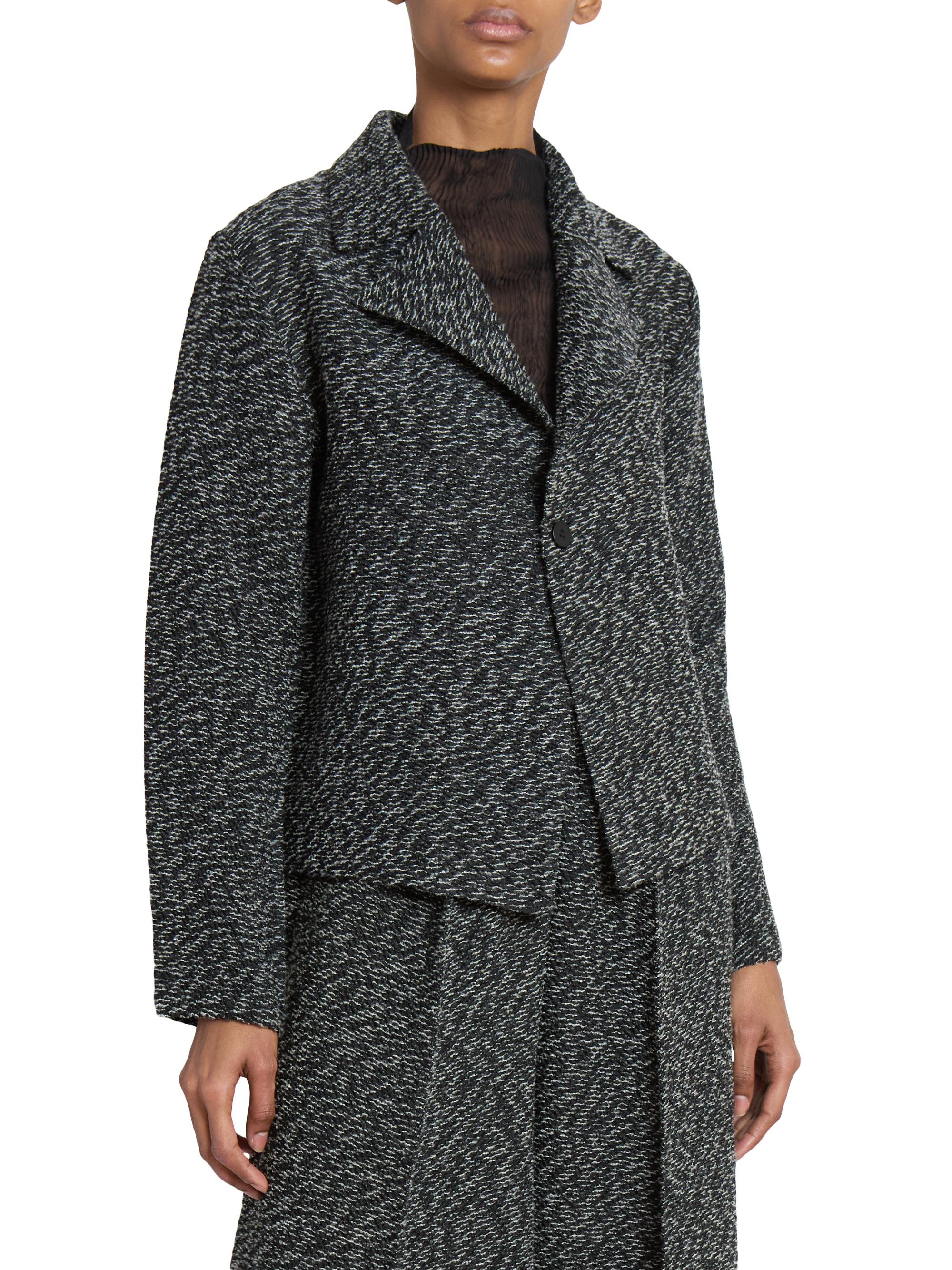 ISSEY MIYAKE A.POC エスニック・ウール素材ジャケット68560 ISSEY MIYAKE A.POC エスニック・ウール素材ジャケット68560