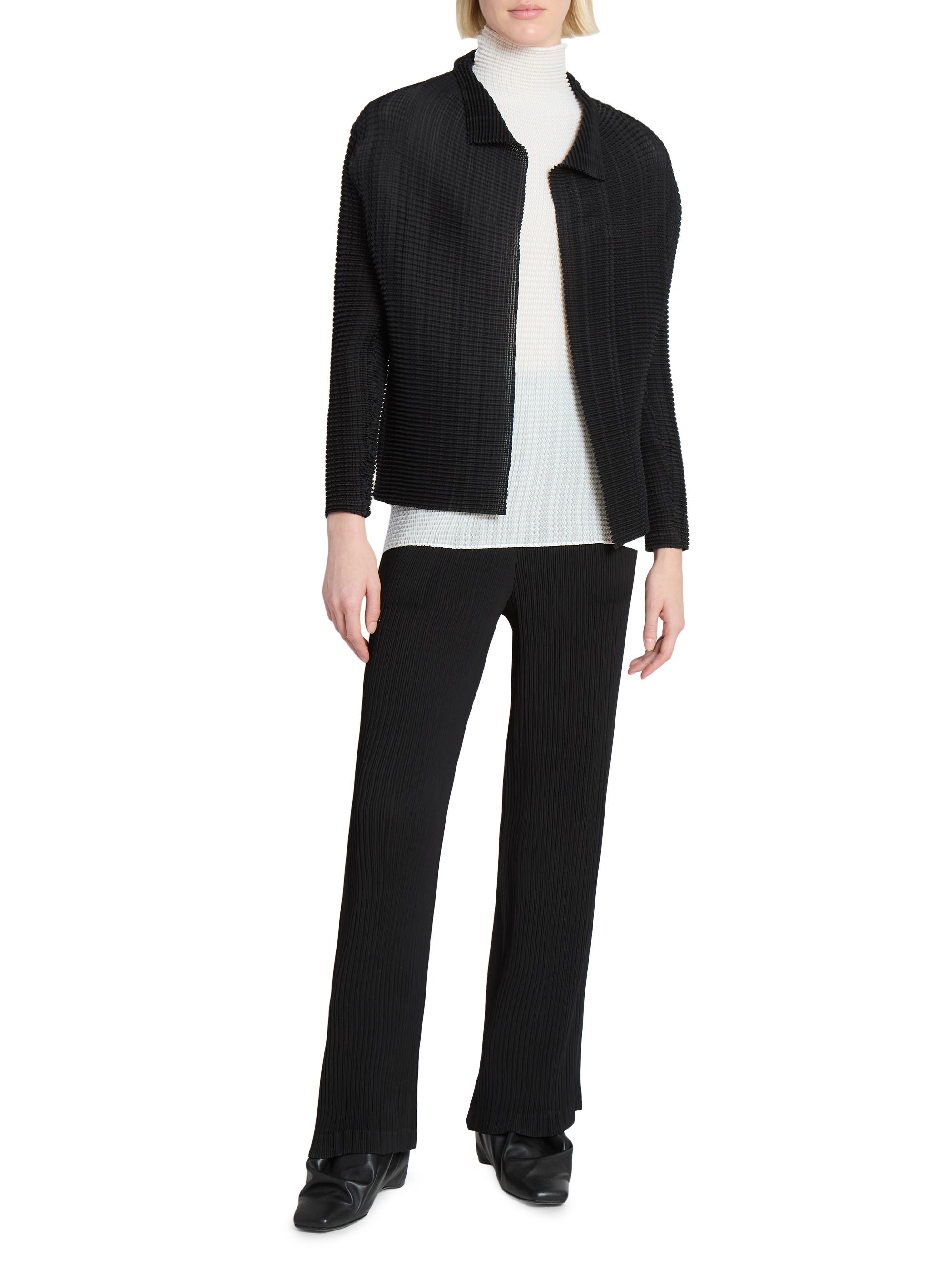 Issey Miyake Wooly Pleats Long-Sleeve Shirt Jacket | Saks Fifth Avenue