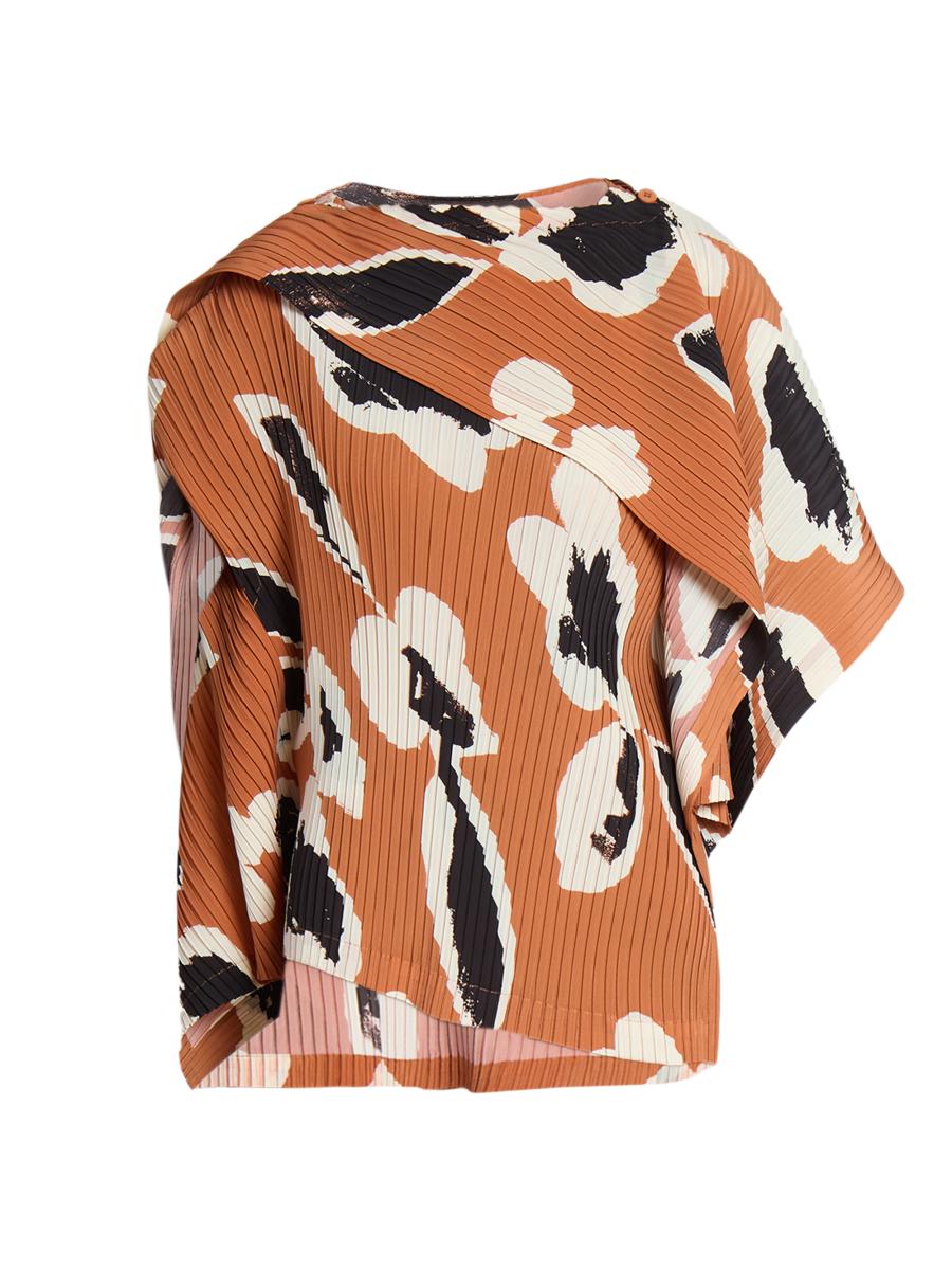 Issey Miyake Vigor Pleats Abstract Asymmetric Shirt | Saks