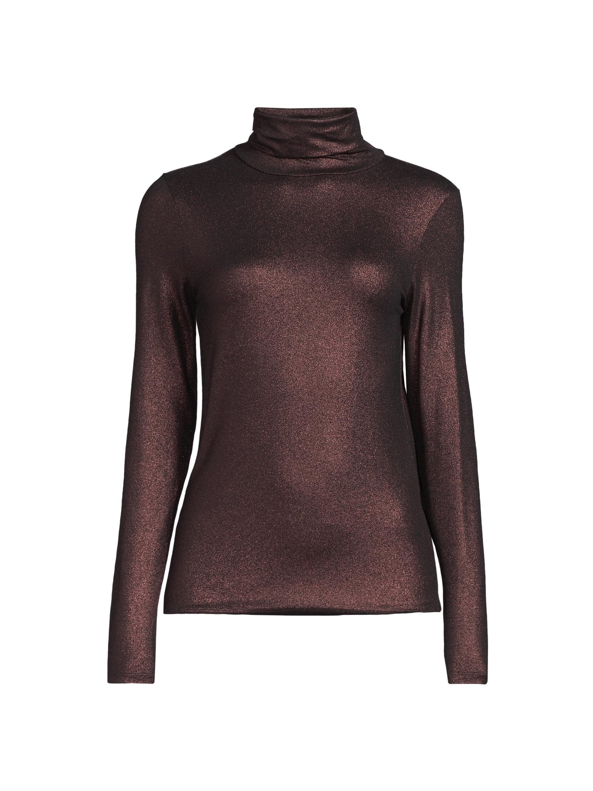 Majestic Filatures Soft Touch Metallic Turtleneck Sweater | Saks