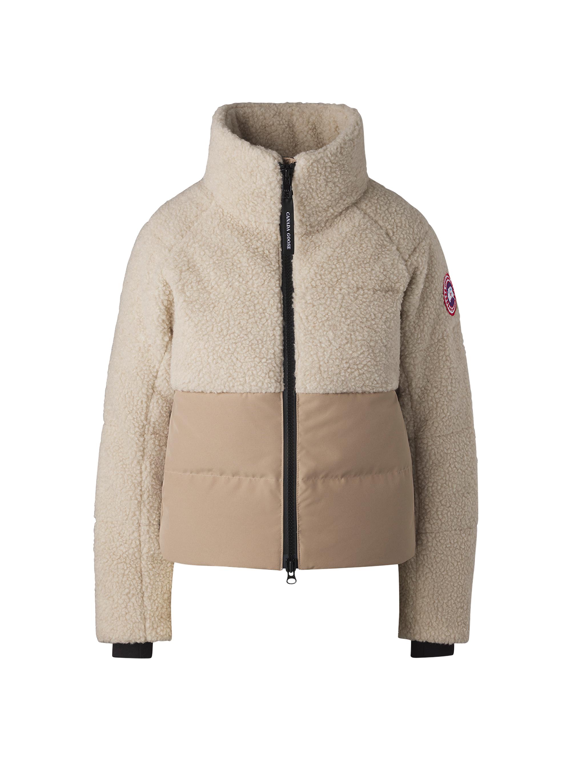 Canada Goose Women's Elora Fleece Down Puffer Jacket - Light Tan