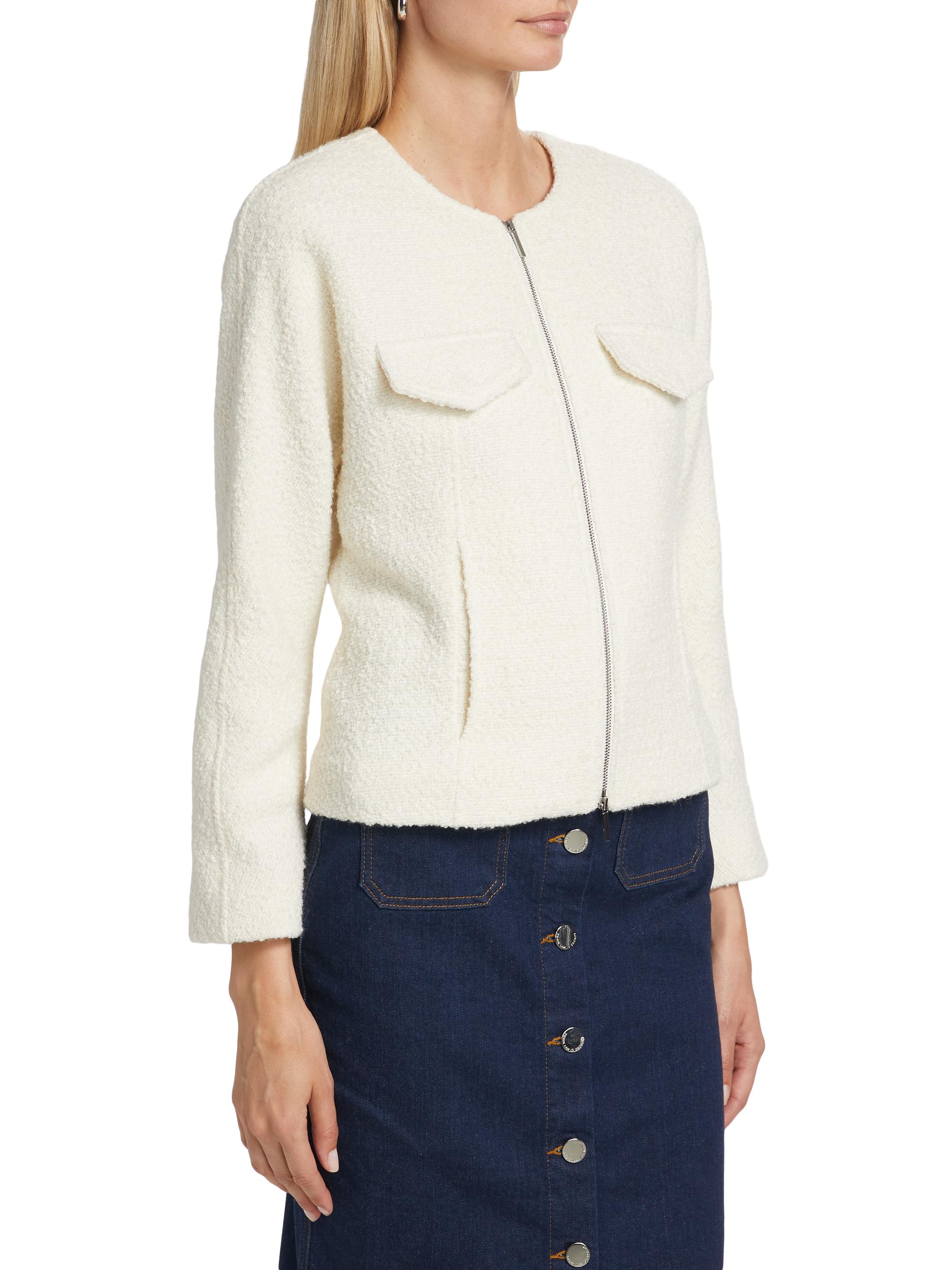 Derek Lam 10 Crosby Prewett Zip-Front Jacket | Saks Fifth Avenue