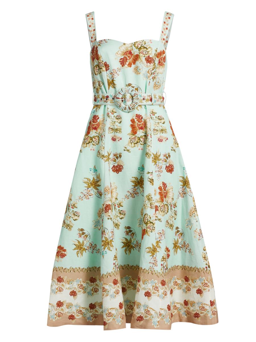 Hemant & Nandita Midi Dress with Lining