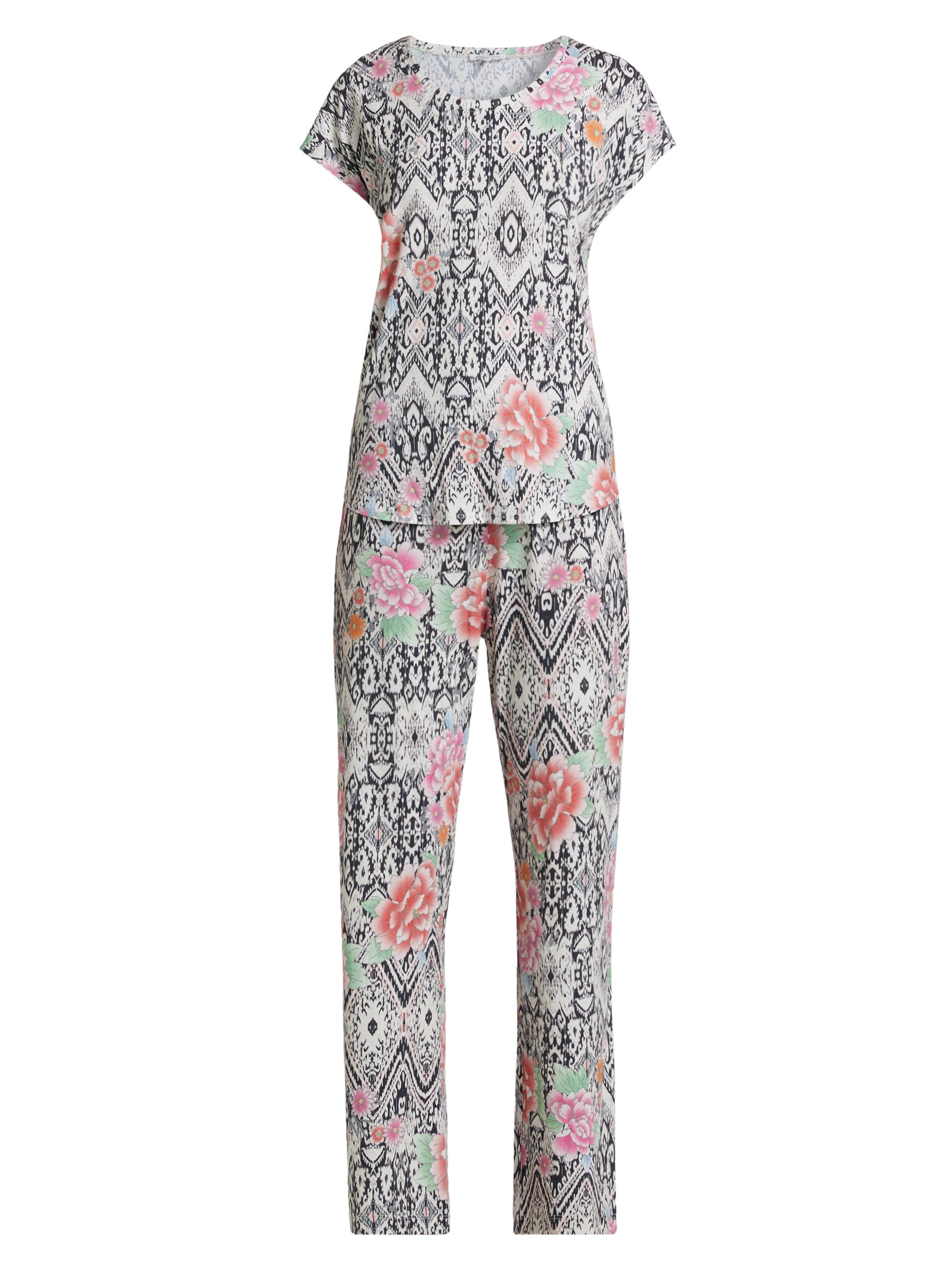 Johnny Was Women's Bobbie Floral Cotton-Blend Pajamas - Azzie Flower