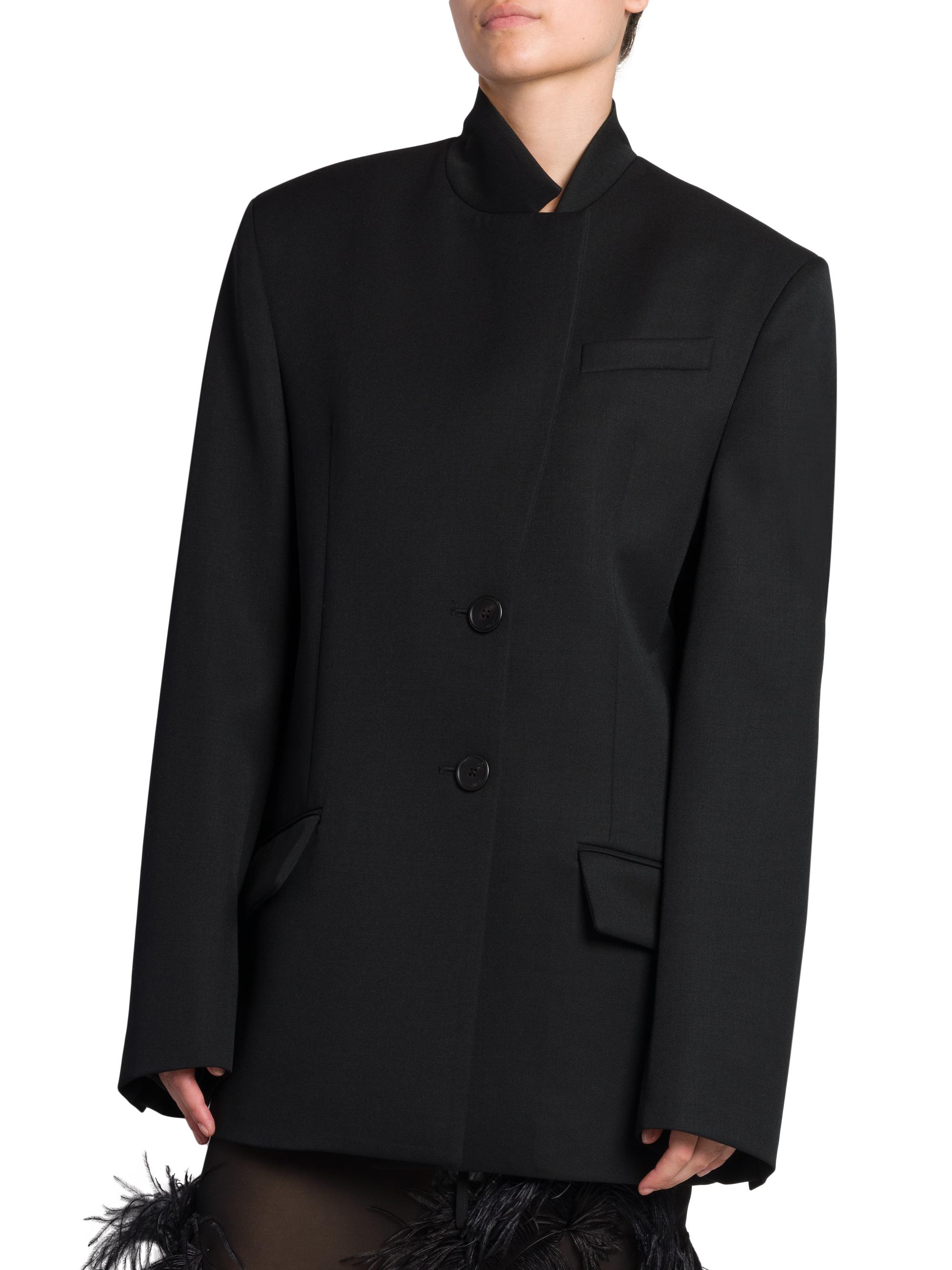 The Attico Wool Oversized Single-Breasted Blazer | Saks