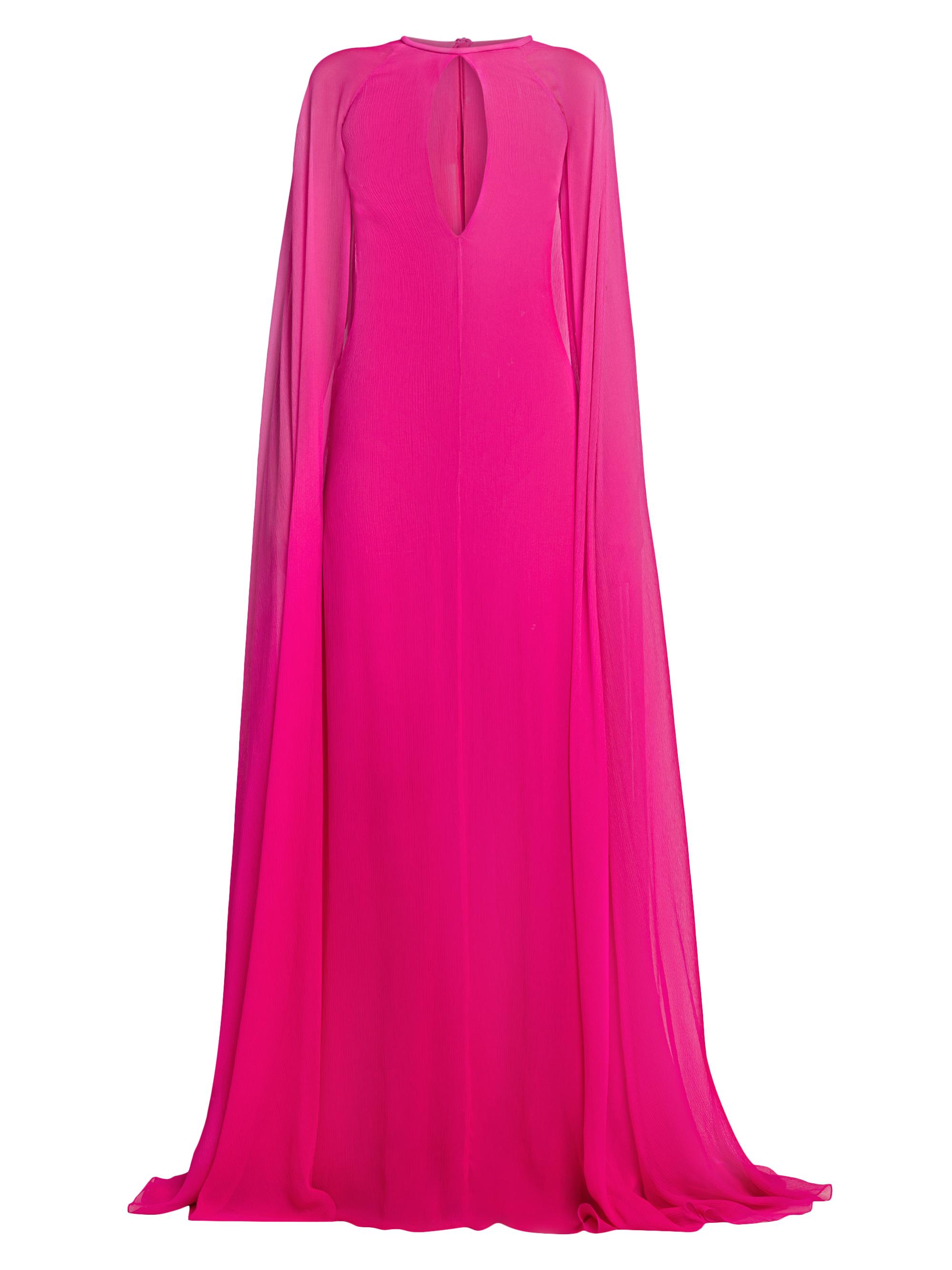 TOM FORD Dégradé Silk Crepon Cape Gown Saks Fifth Avenue - Main Image