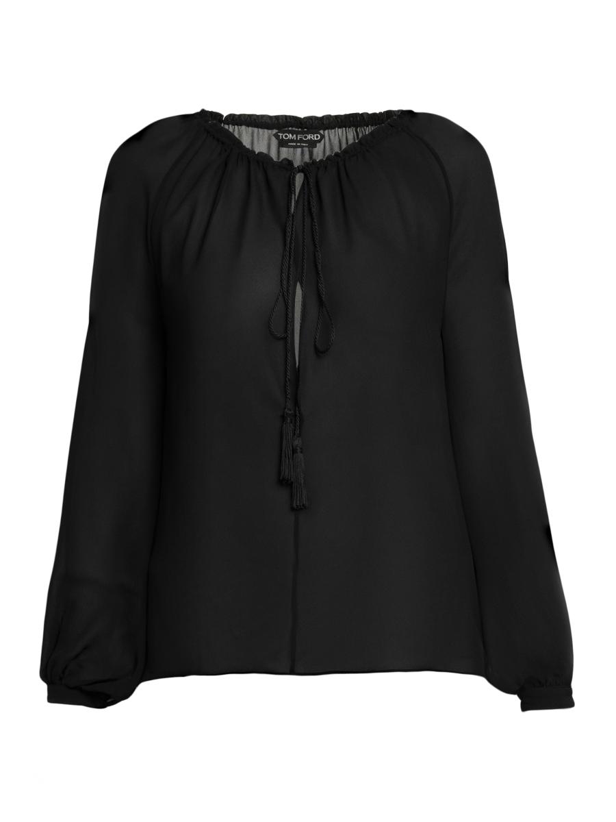 コート [TOM FORD] Twill Blouse TOM FORD Twill Blouse | Neutrals | FARFETCH