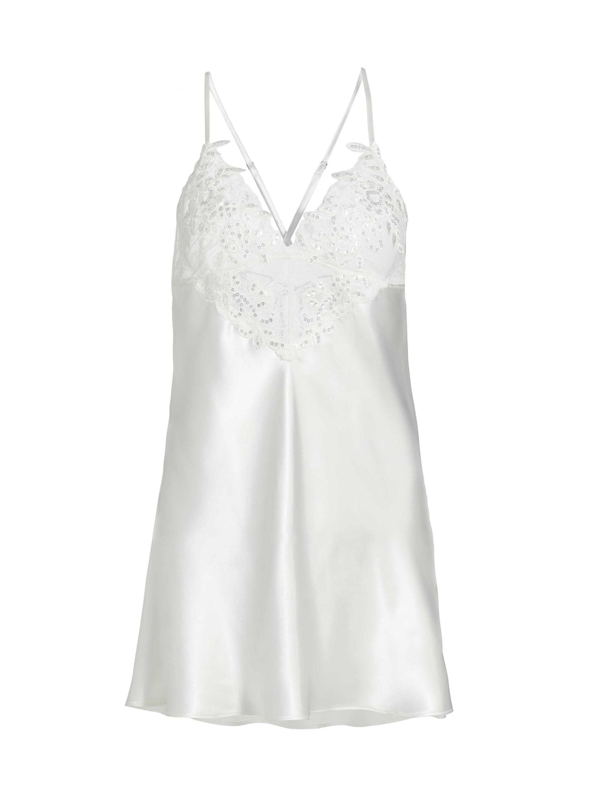 In Bloom Women's Zayla Lace-Trimmed Satin Chemise -