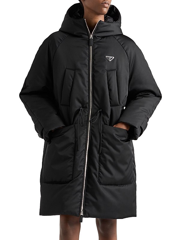 Shop Prada Re-Nylon Down Coat | Saks Fifth Avenue Shop Prada Re-Nylon Down Coat | Saks Fifth Avenue
