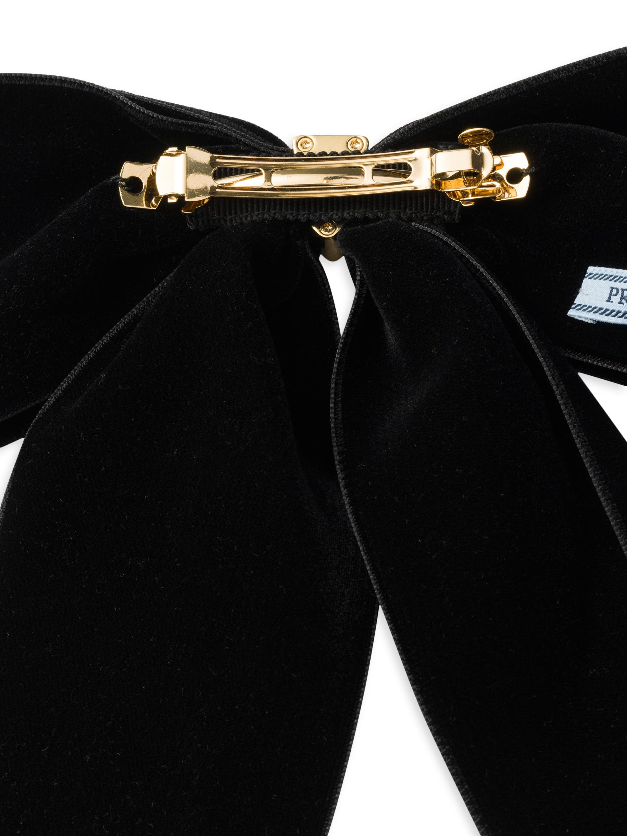 Prada Velvet Bow Hair Clip | Saks Fifth Avenue