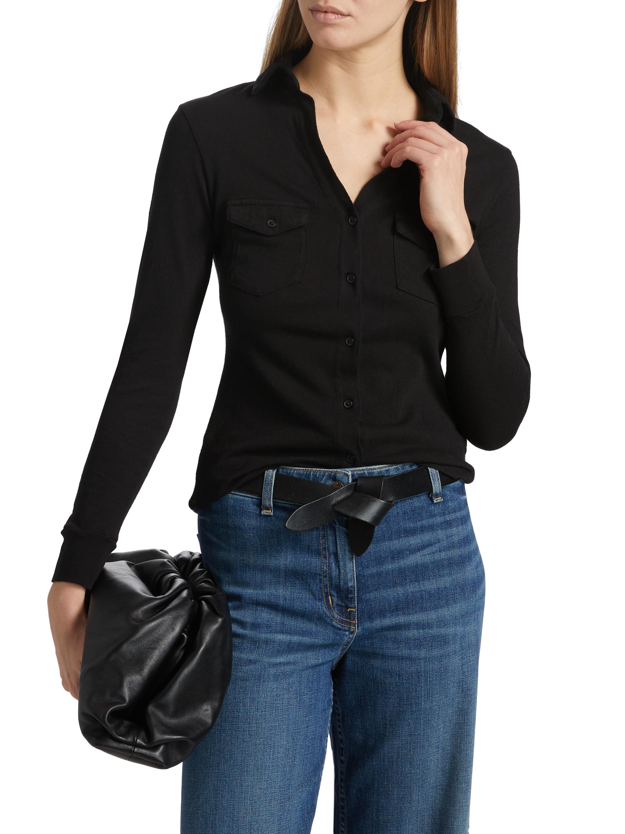 Nili Lotan Liam Cotton Shirt | Saks Fifth Avenue