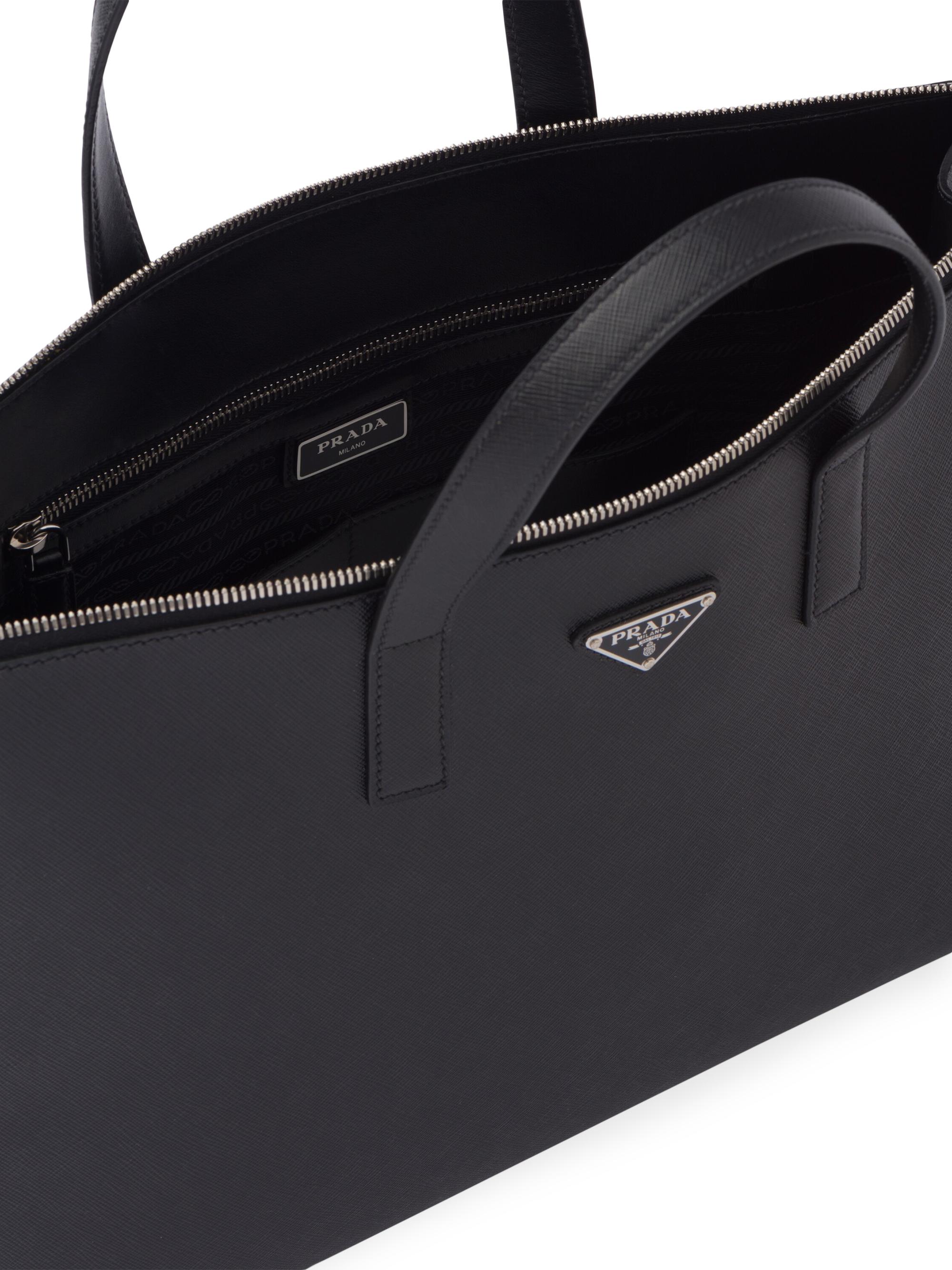 Prada Saffiano Leather Tote | Saks Fifth Avenue