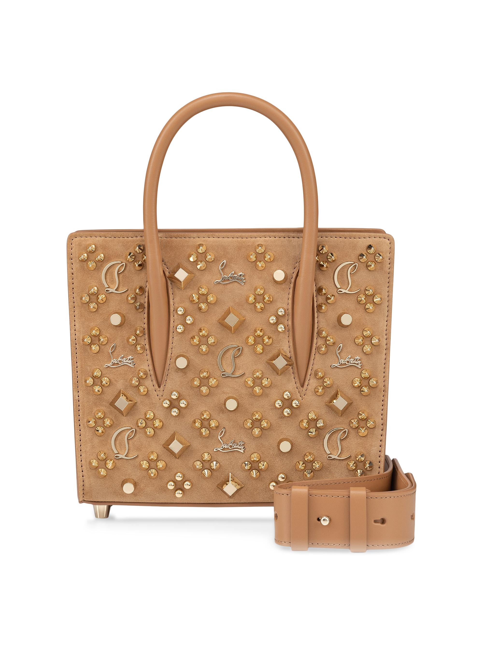 Christian Louboutin Women's Paloma Mini Top Handle Bag - Brown