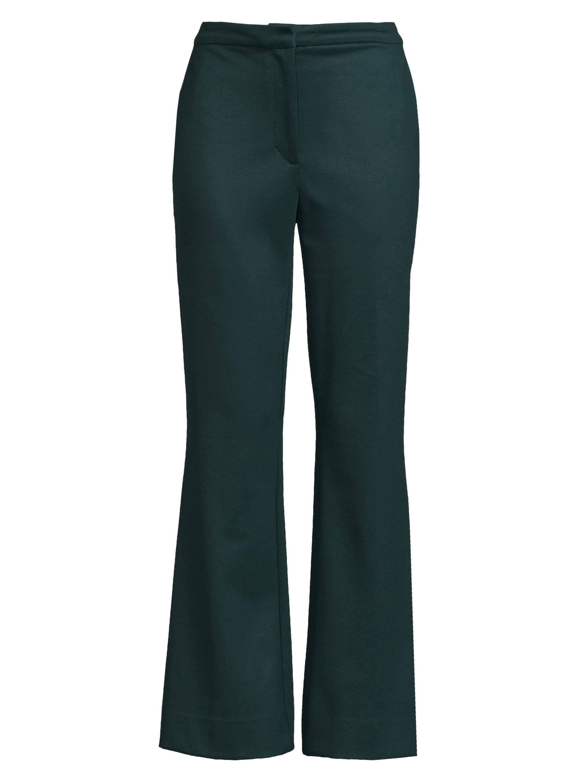 Natori Women's Double Jersey Flared Trousers - Bottle Green