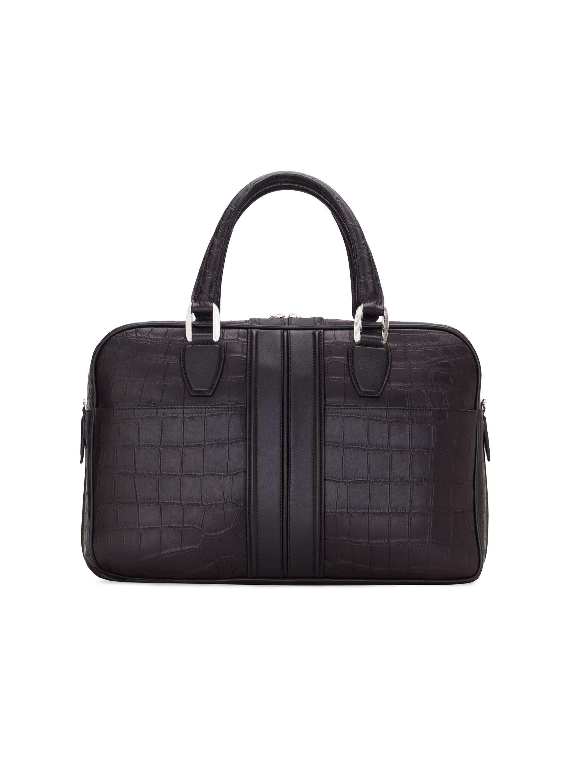 美品 Stefano Ricci ブラッシュドアリゲーターレザーブラックベルト 美品 Stefano Ricci ブラッシュドアリゲーターレザーブラック