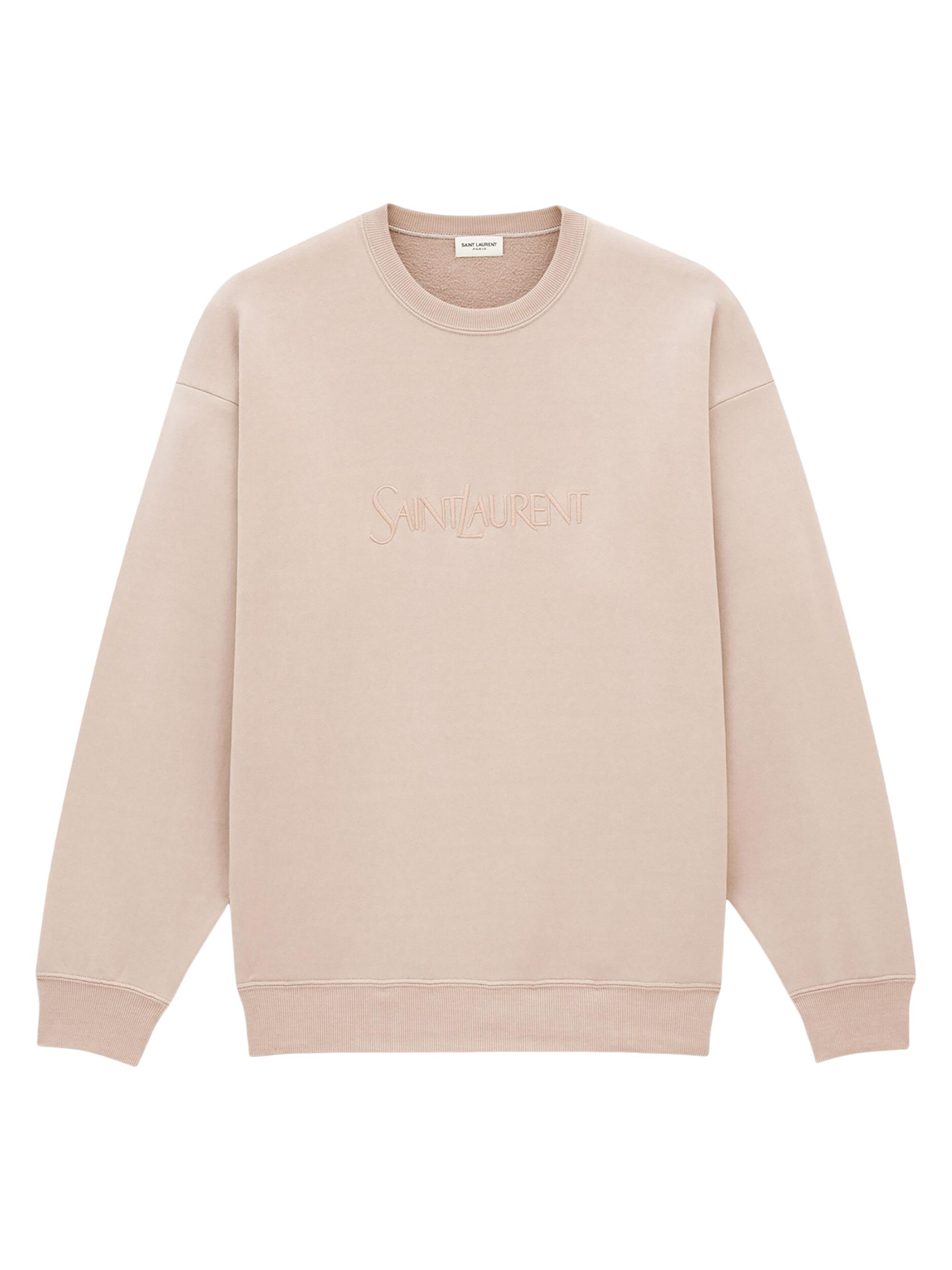 Saint Laurent Classic Crewneck Sweatshirt | Saks Fifth Avenue