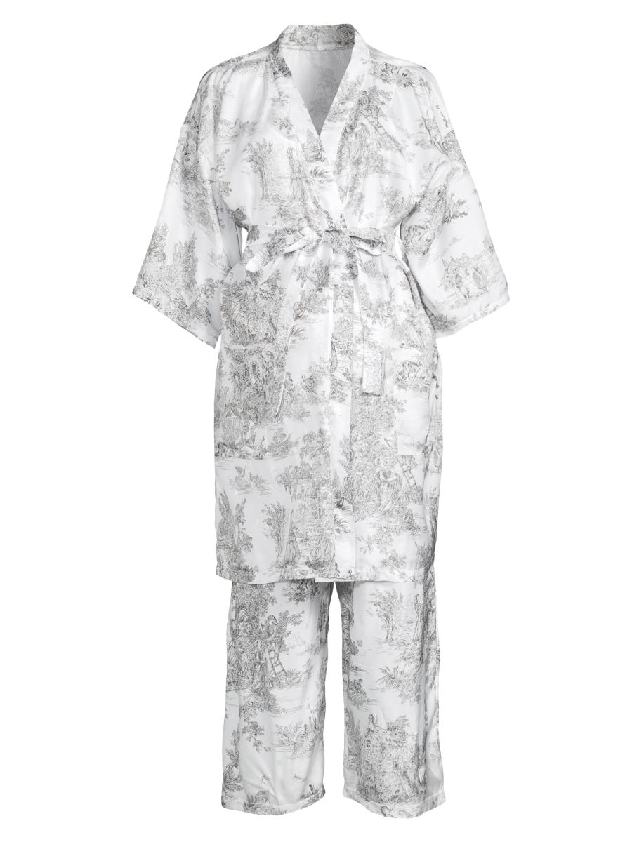 Nothing Fits But Toile Print Robe & Pants Set | Saks Fifth Avenue