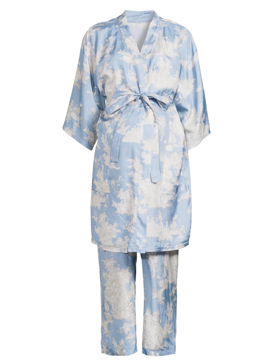 Nothing Fits But Toile Print Robe & Pants Set | Saks Fifth Avenue