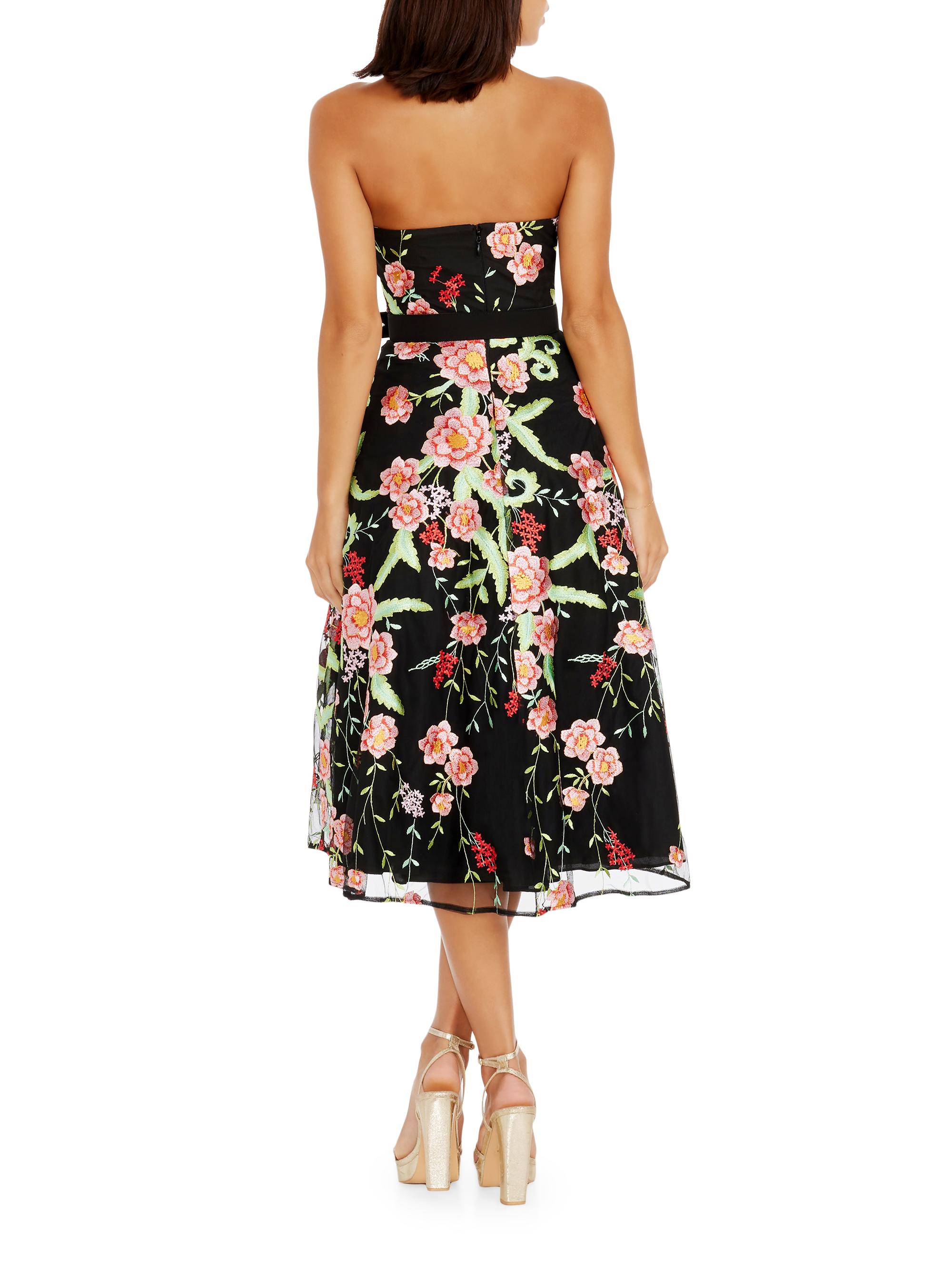 open lace back dress Amazon.com: Dress the Population Women's Mabel Beaded and 3D Flower Arches  On Tulle, Midi, Fit and Flare, Sweetheart Neck Dress, Sage Multi, XX-Small  : Clothing, Shoes & Jewelry