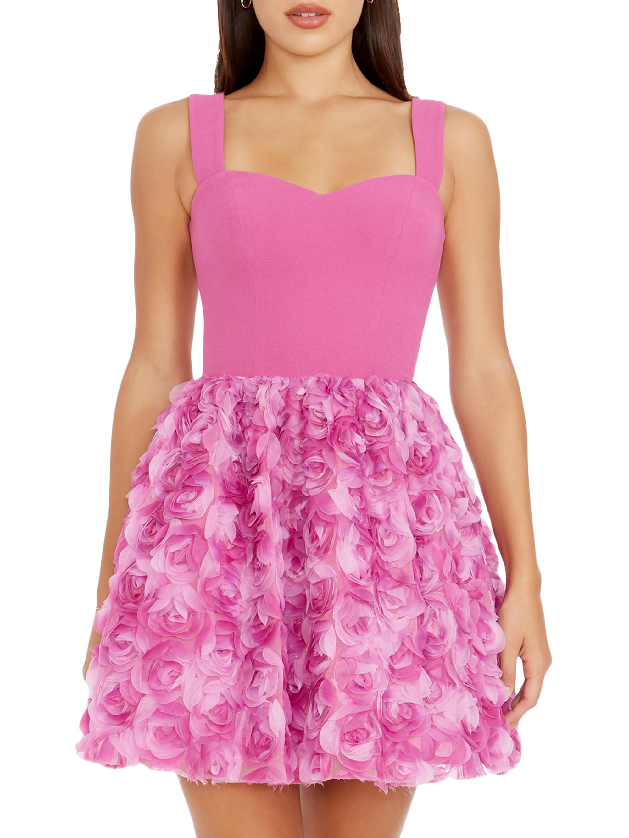 Dress The Population Melanie Floral Sleeveless Minidress | Saks Fifth Avenue