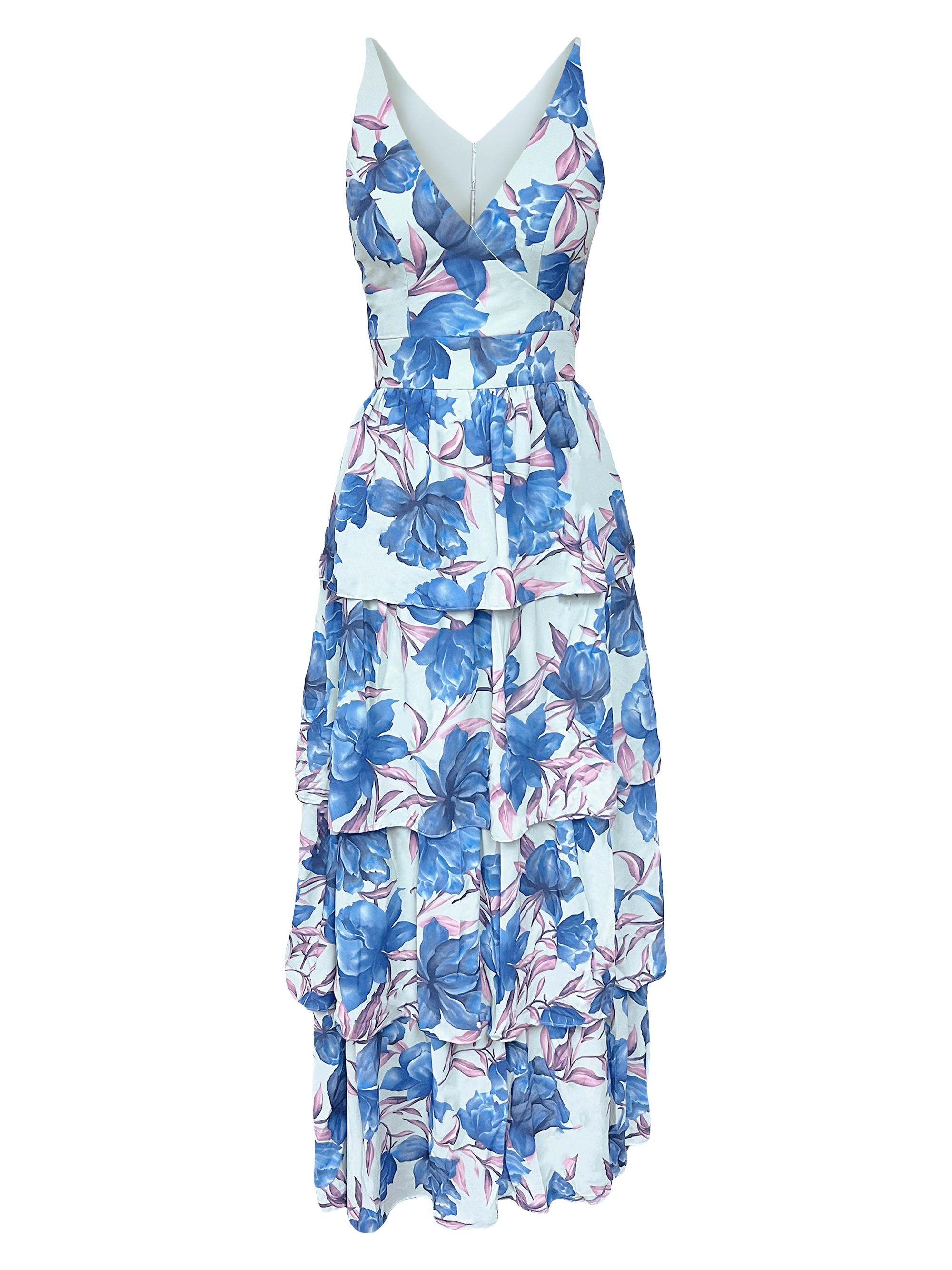 Dress The Population Lorain Floral Georgette Maxi Dress | Saks