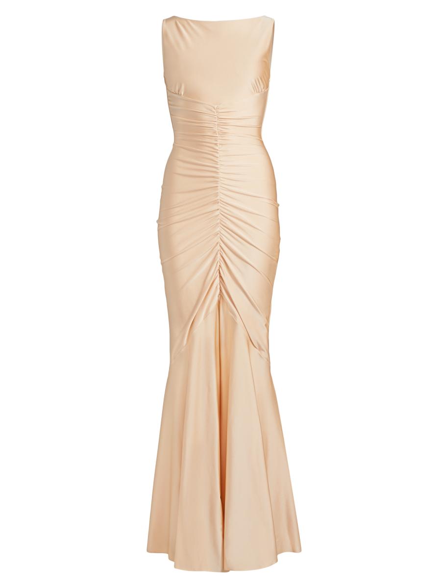CHIARA BONI Taro jersey long dress with sequins ガウン Taro jersey long dress with sequins CHIARA BONI - Nugnes1920
