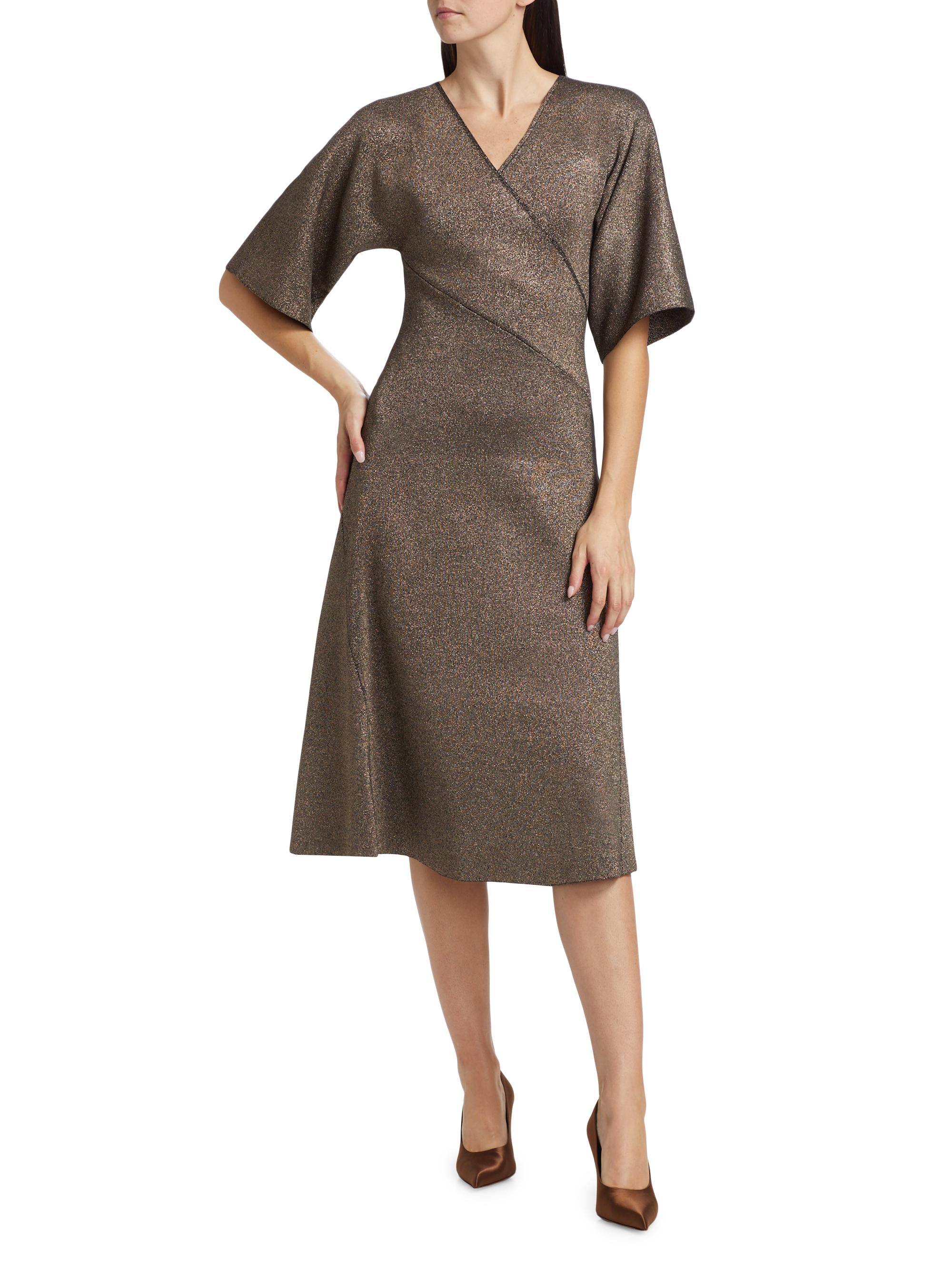 gold color dress for women DRESS FORUM main image 1