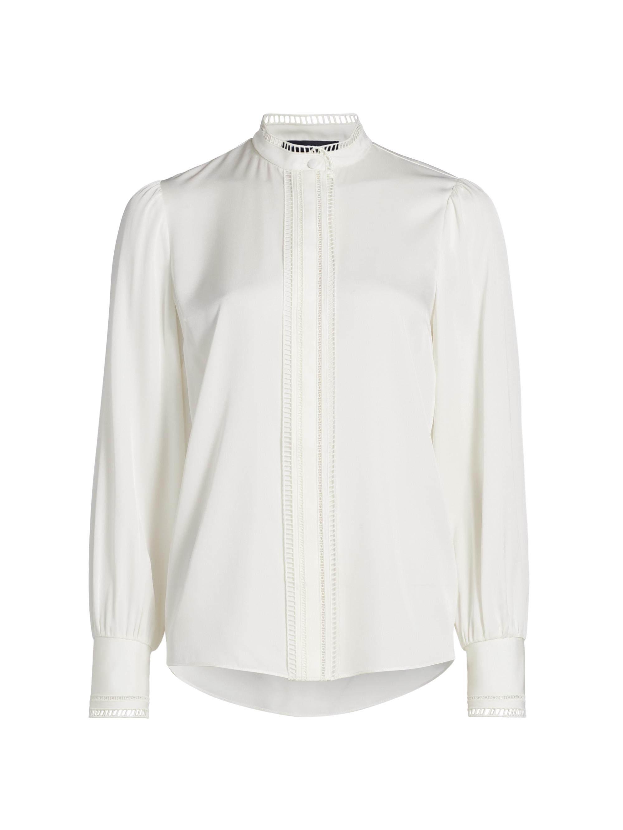 Elie Tahari Women's The Rosalind Blouse - Sky White