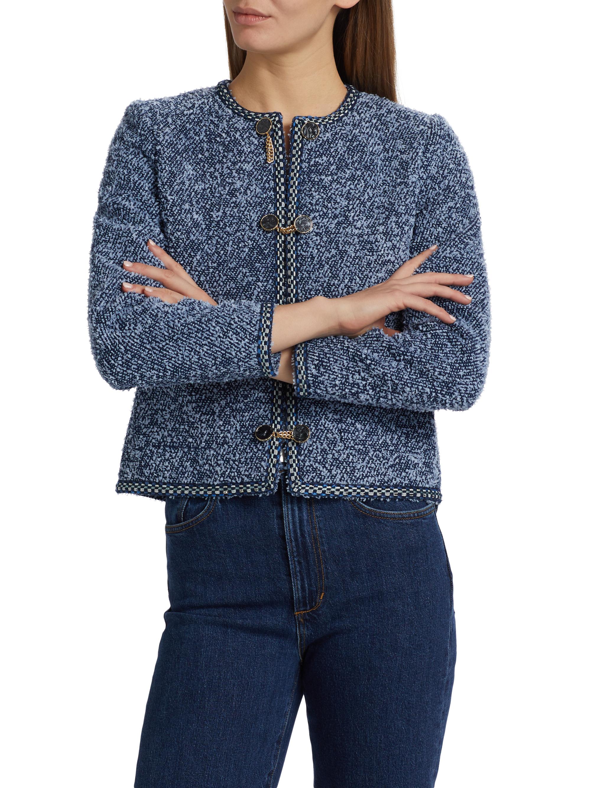 Elie Tahari The Dionne Boucle Tweed Jacket | Saks Fifth Avenue