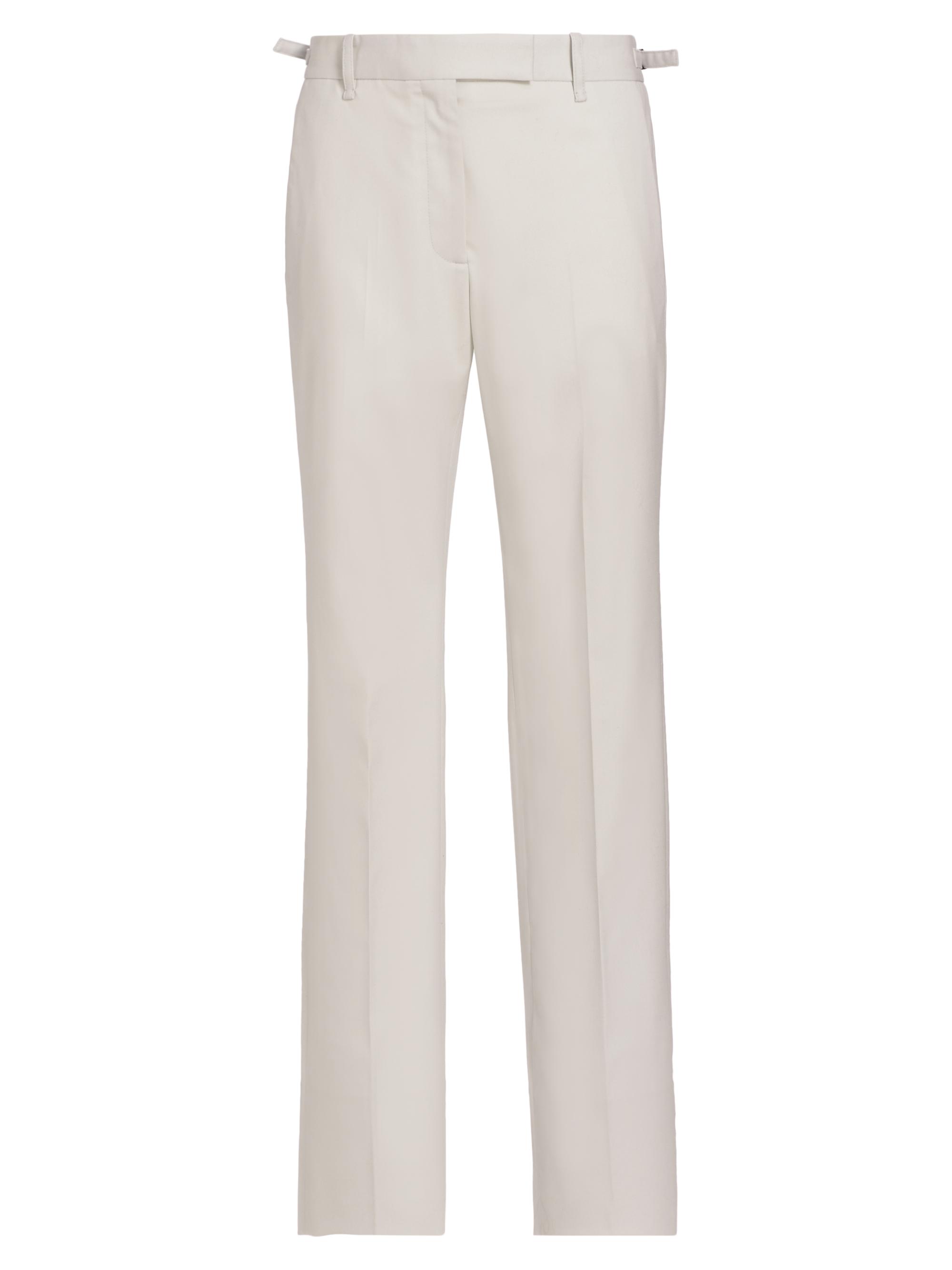 Proenza Schouler Women's Teddy Wool Twill Pants - Smoke