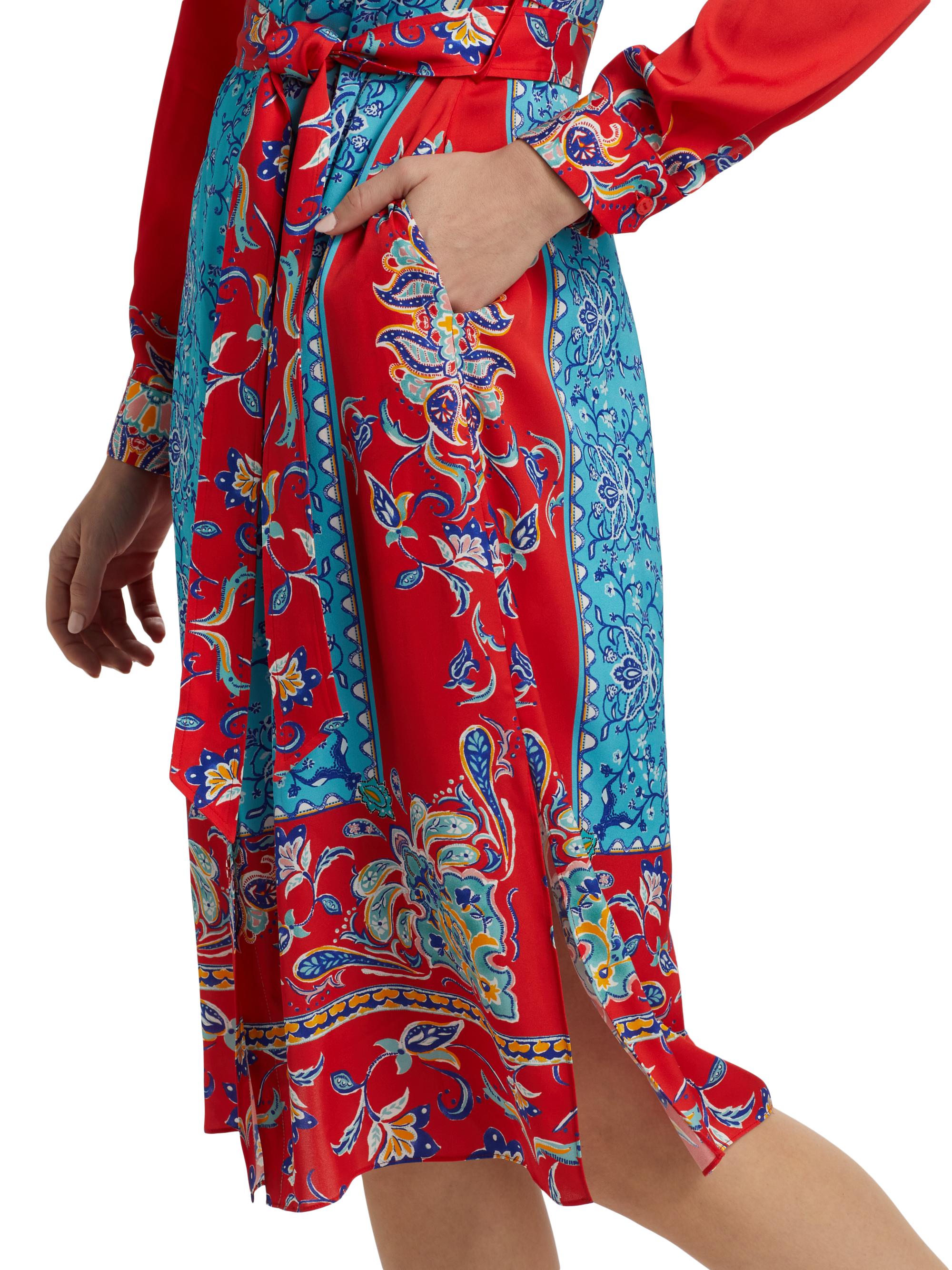 Elie Tahari The Paulina Isle of Capri Silk Printed Dress | Saks