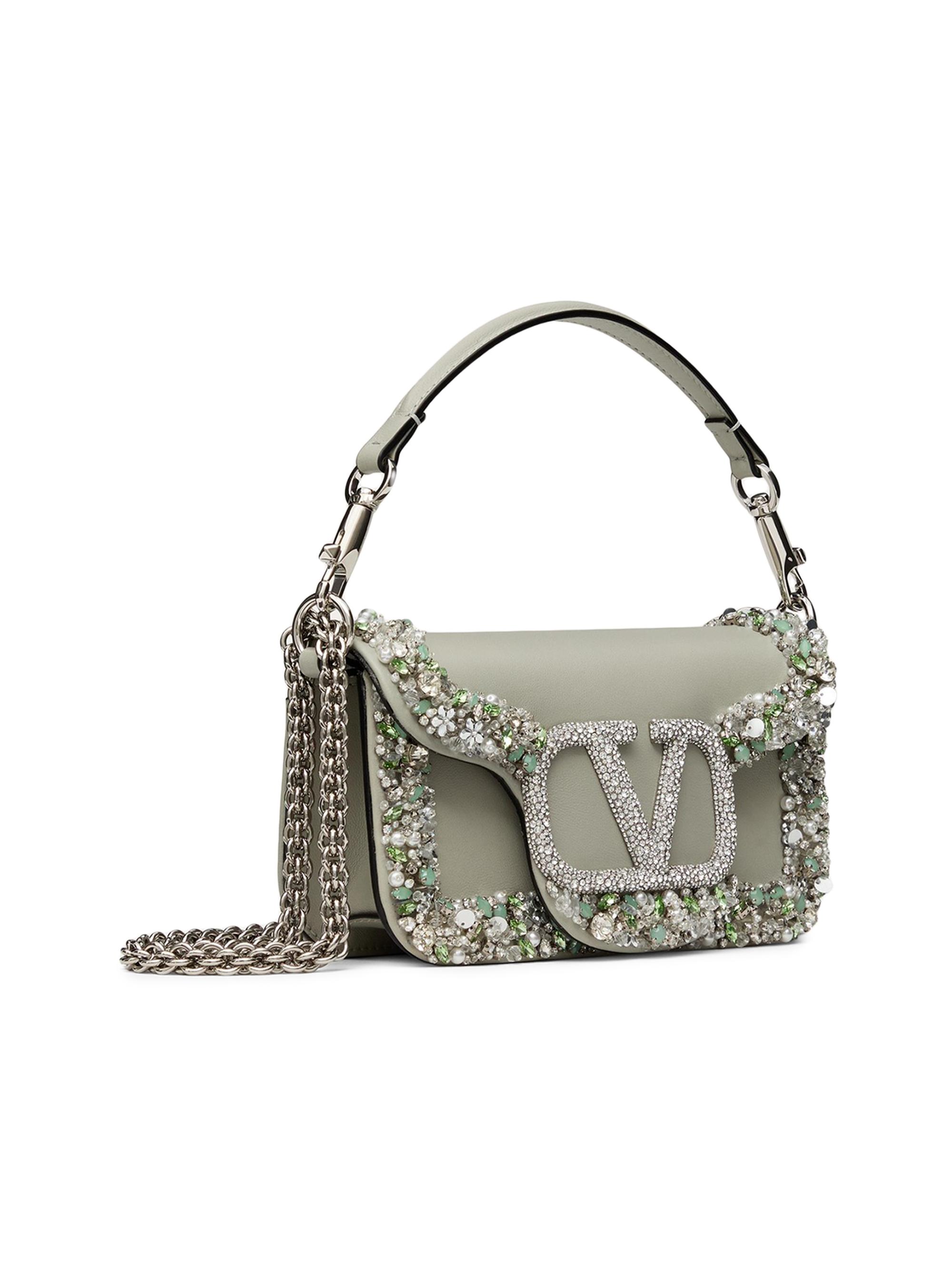 Locò Small Embroidered Shoulder Bag