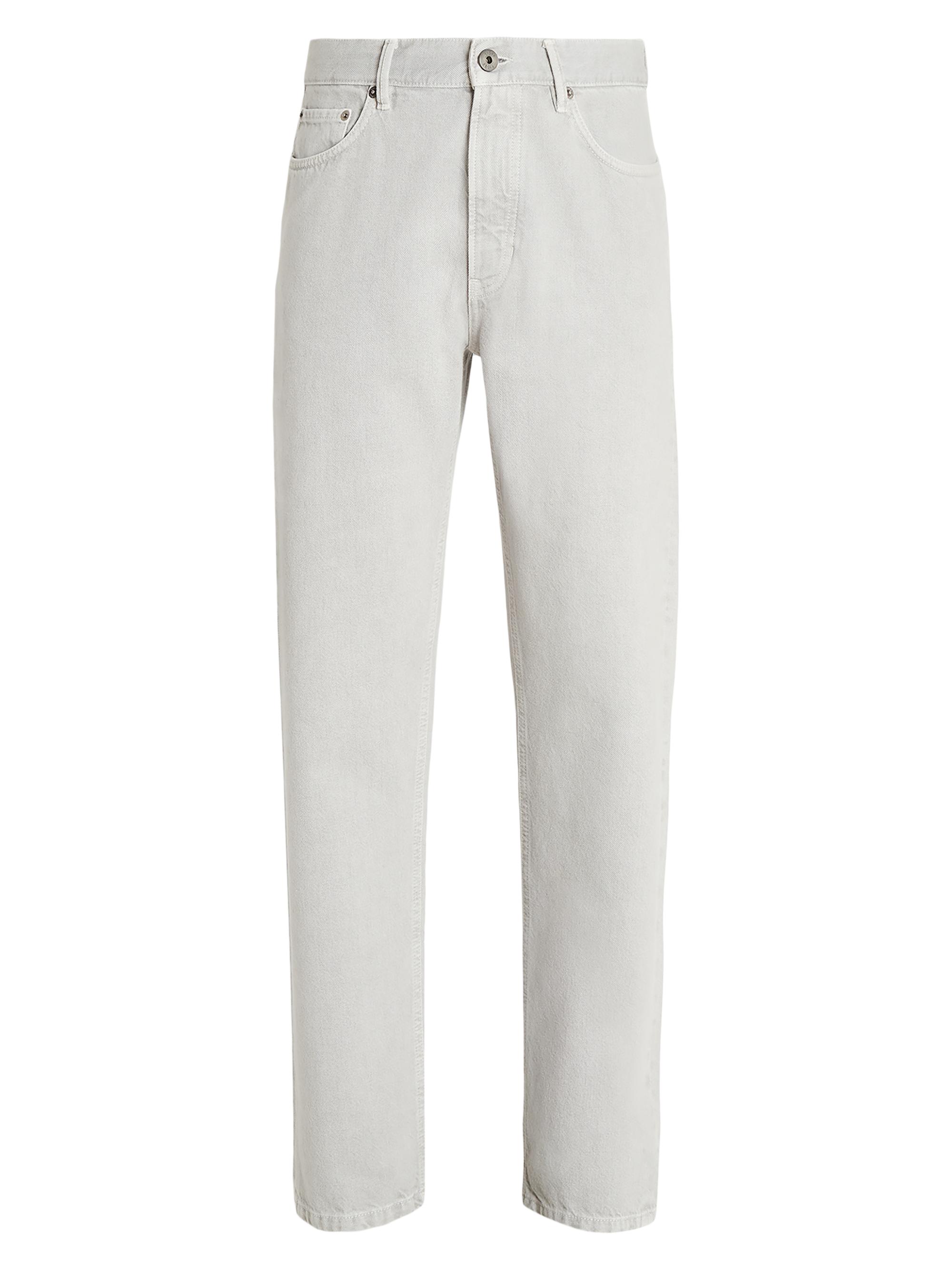 ZEGNA Men's Cotton Roccia Jeans - Light Grey