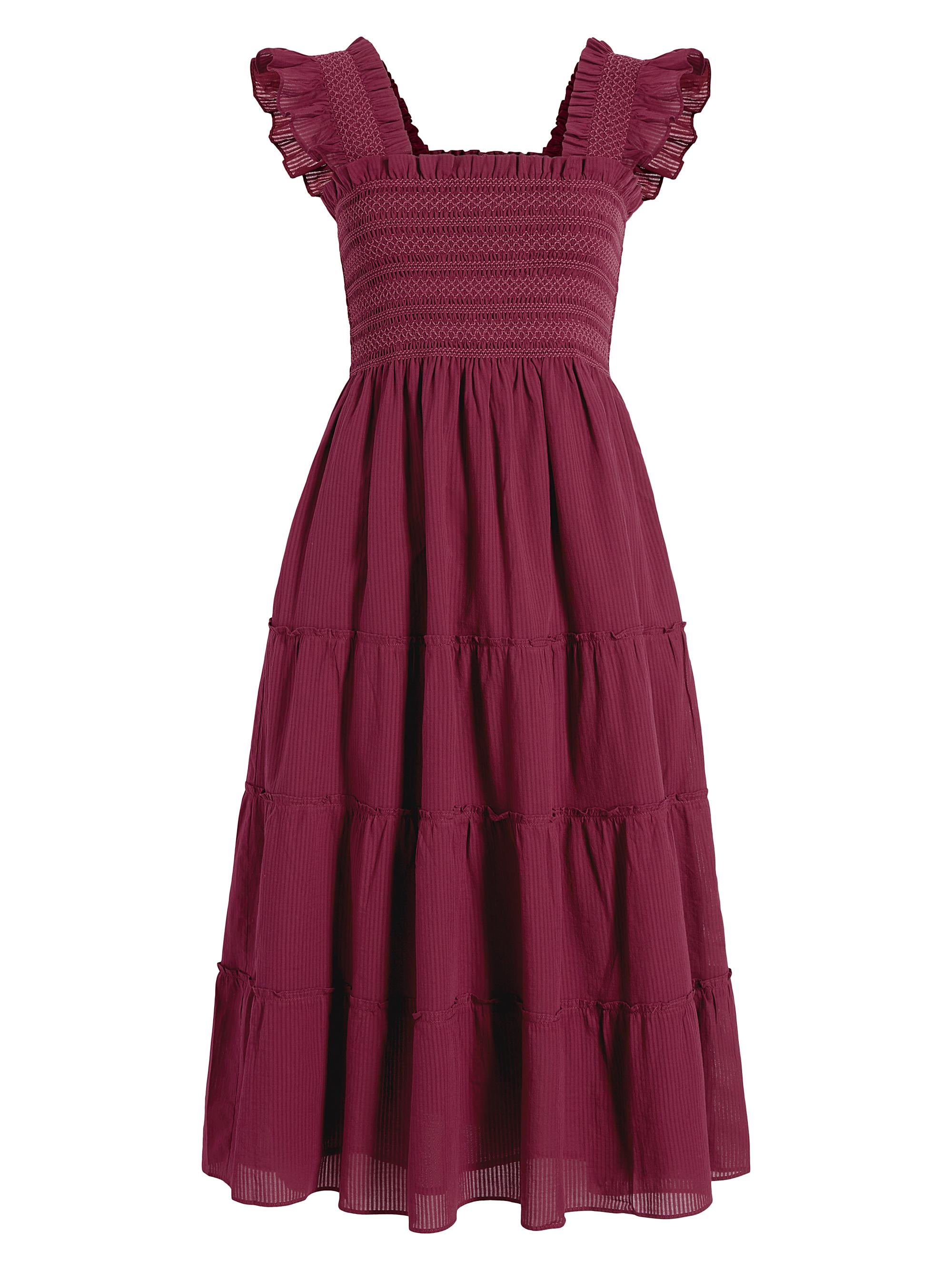 Hill House Home Women's The Ellie Nap Dress - Burgundy