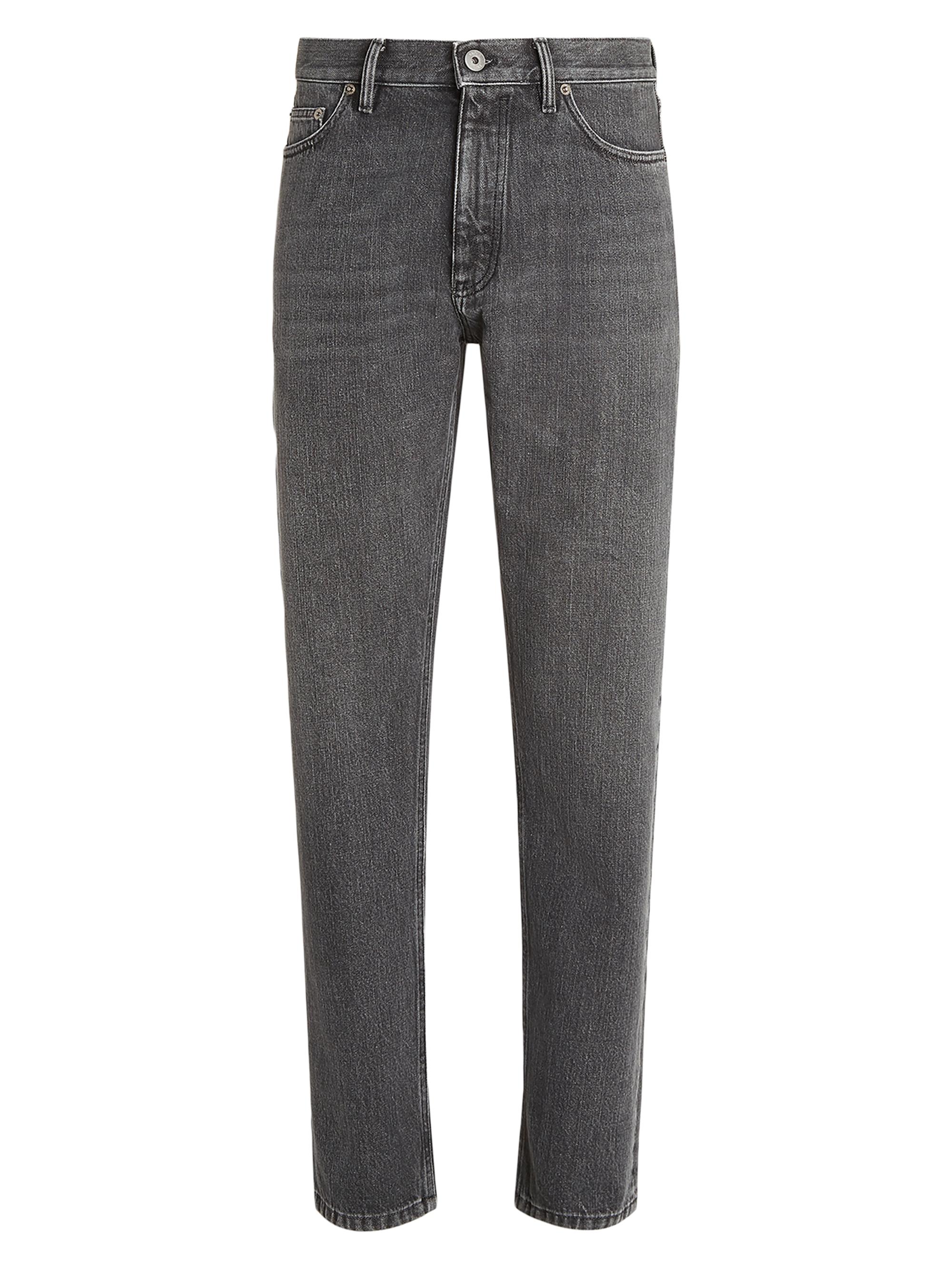 ZEGNA Men's Cotton Roccia Jeans - Grey