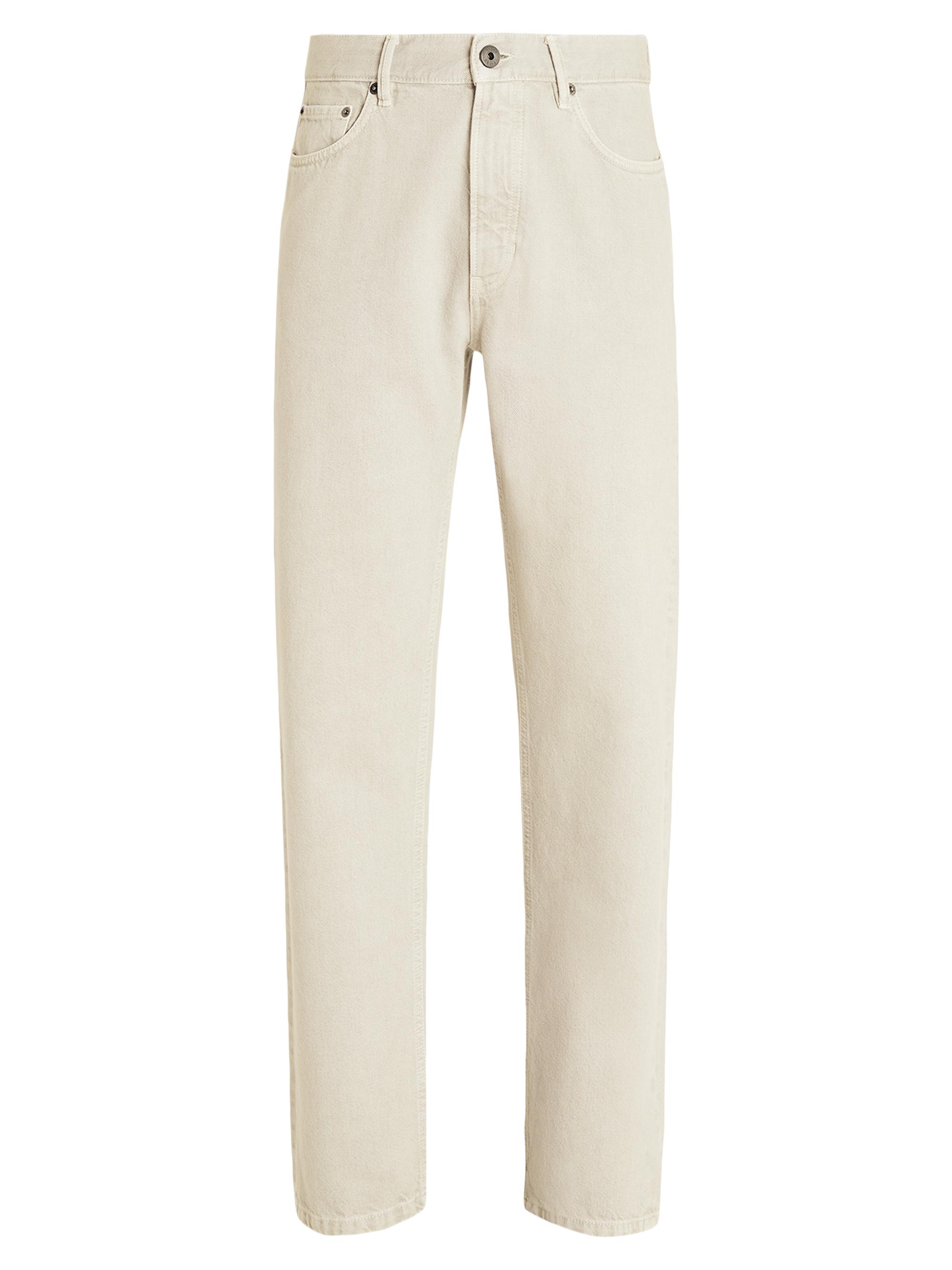 ZEGNA Men's Cotton Roccia Jeans - Beige