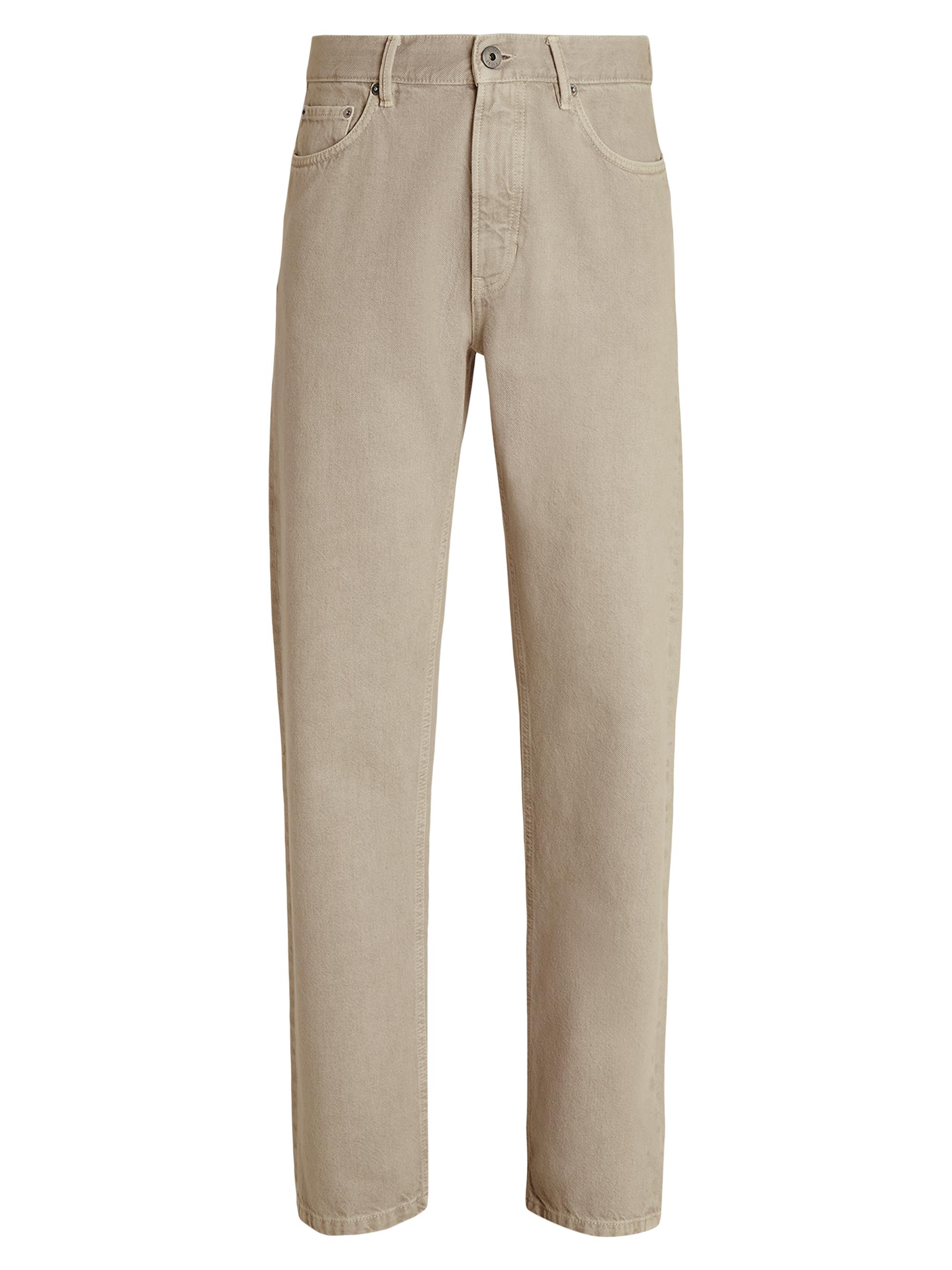 ZEGNA Men's Cotton Roccia Jeans - Light Taupe