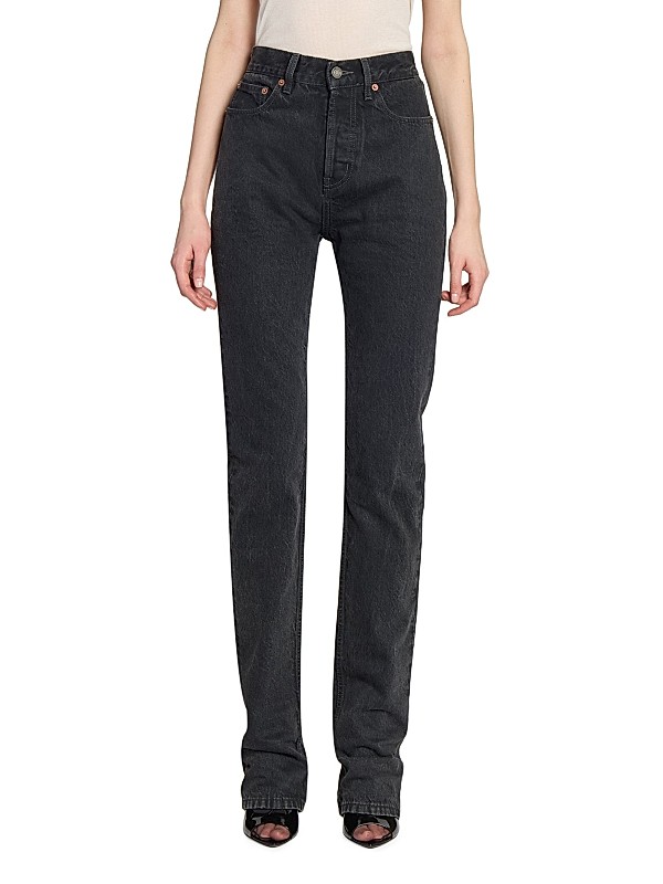 Shop Saint Laurent 90's Slim Jeans in Denim | Saks Fifth Avenue Shop Saint Laurent 90's Slim Jeans in Denim | Saks Fifth Avenue