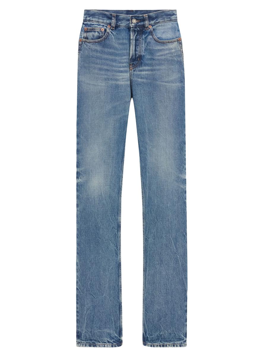 Saint Laurent 90's Slim Jeans in Denim | Saks Fifth Avenue